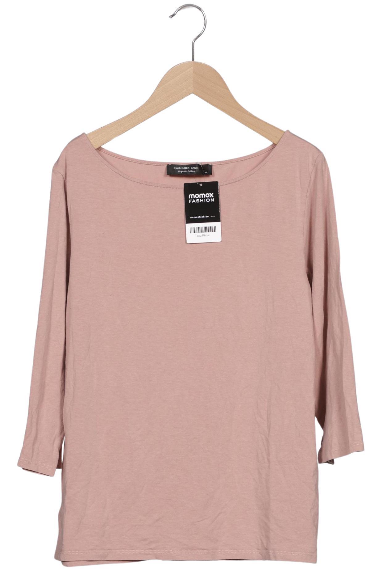 

Hallhuber Damen Langarmshirt, pink, Gr. 46