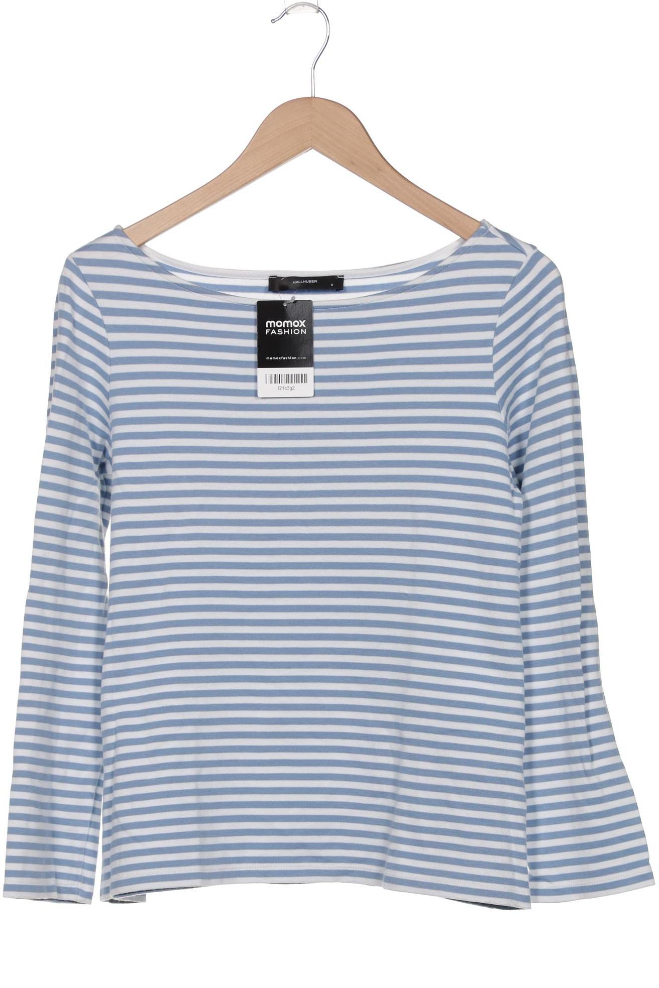 

Hallhuber Damen Langarmshirt, blau, Gr. 36