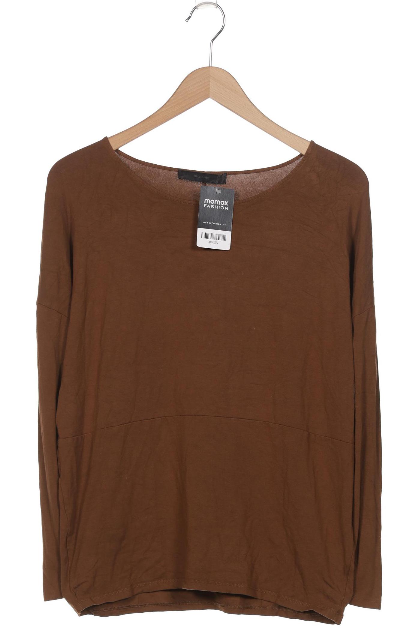 

Hallhuber Damen Langarmshirt, braun, Gr. 36