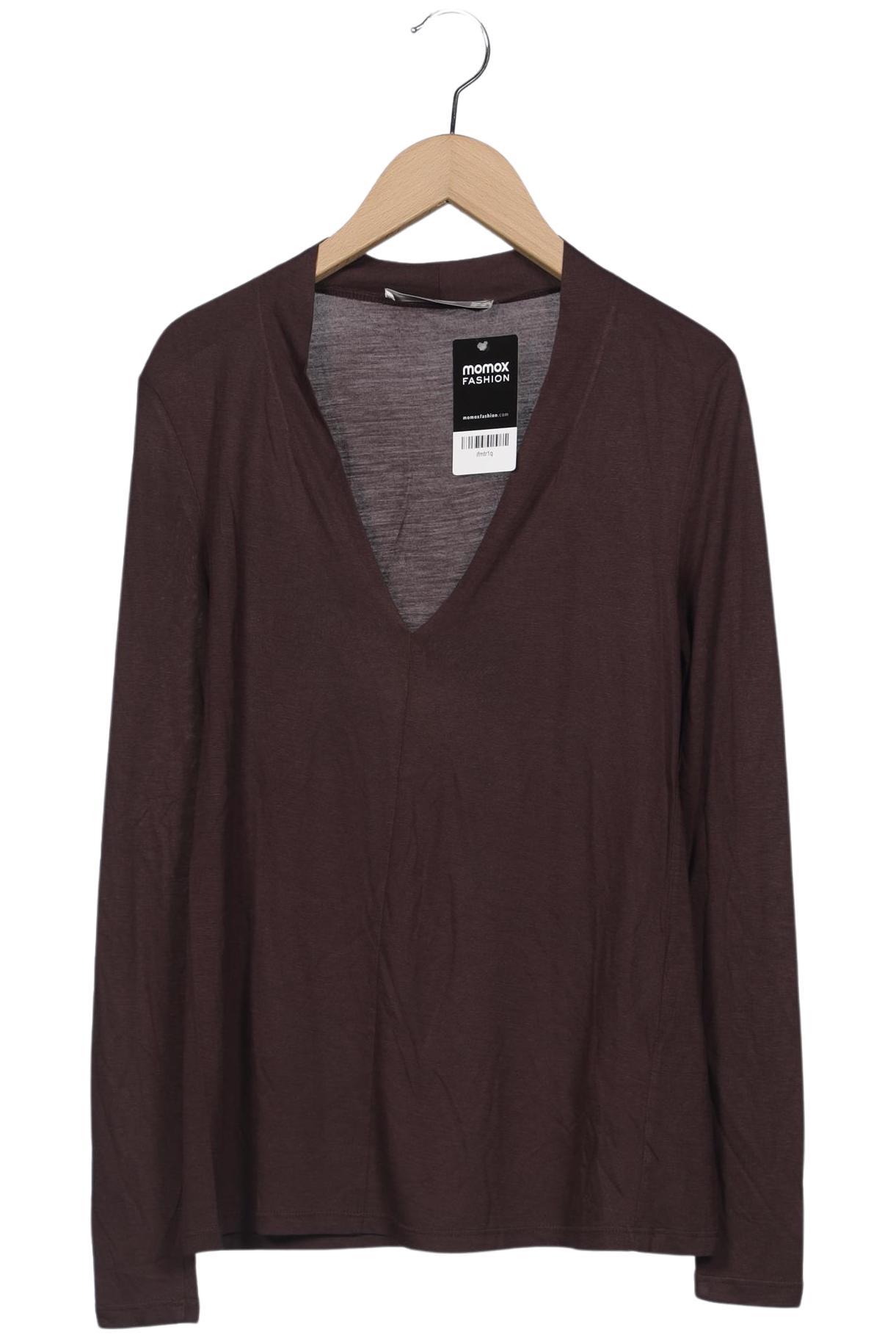 

Hallhuber Damen Langarmshirt, braun, Gr. 34