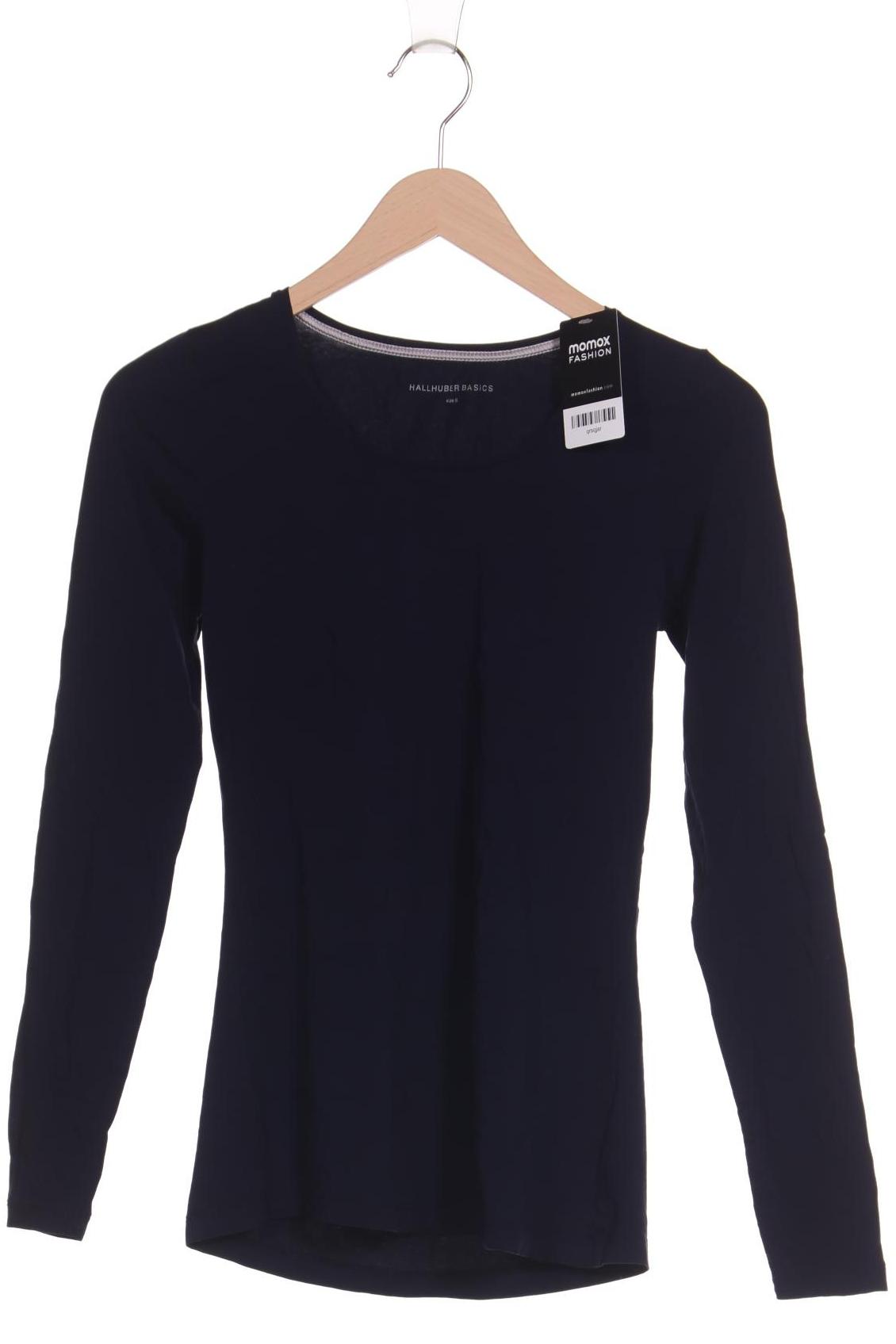

Hallhuber Damen Langarmshirt, marineblau, Gr. 36