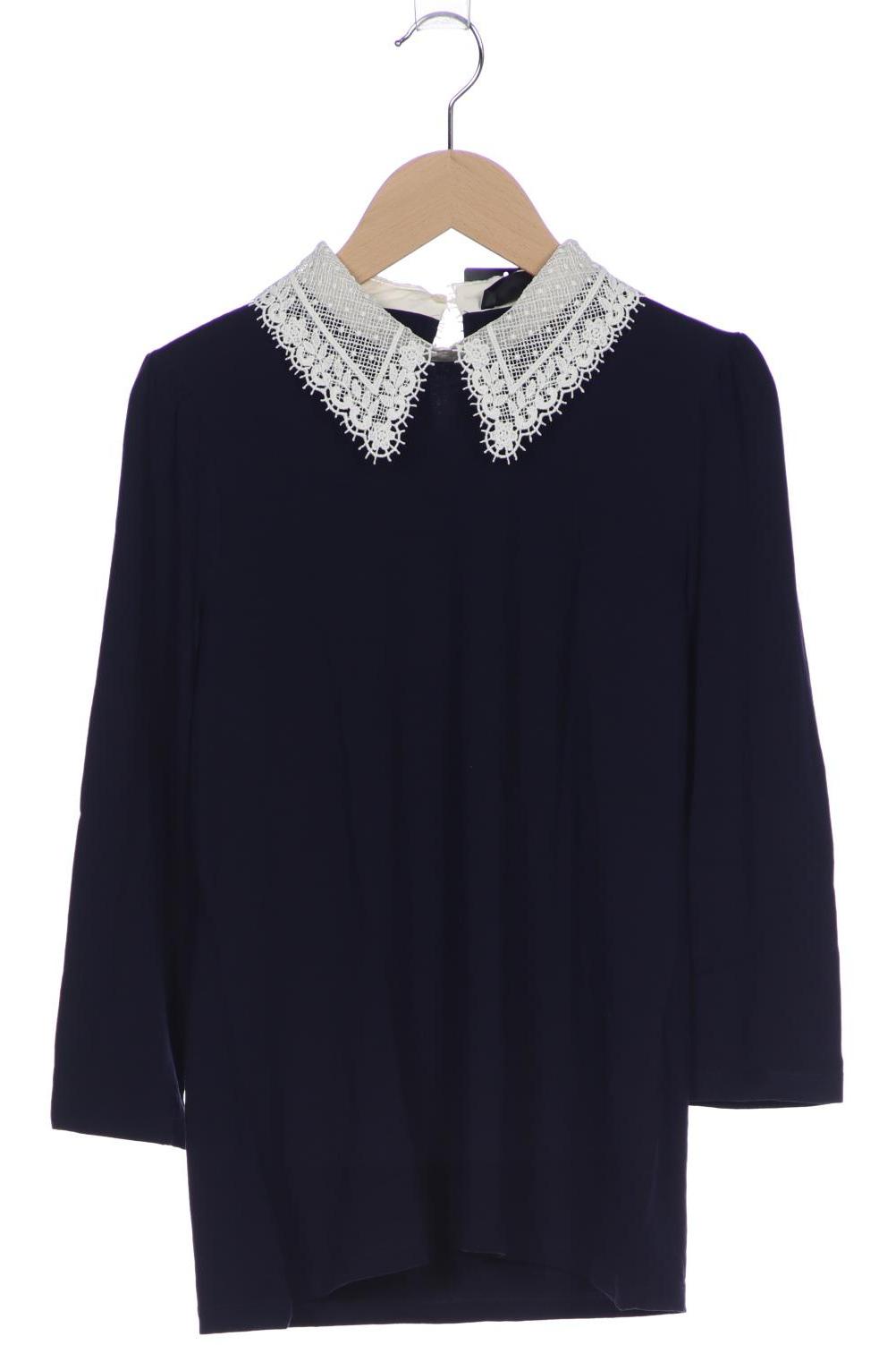 

Hallhuber Damen Langarmshirt, marineblau, Gr. 36