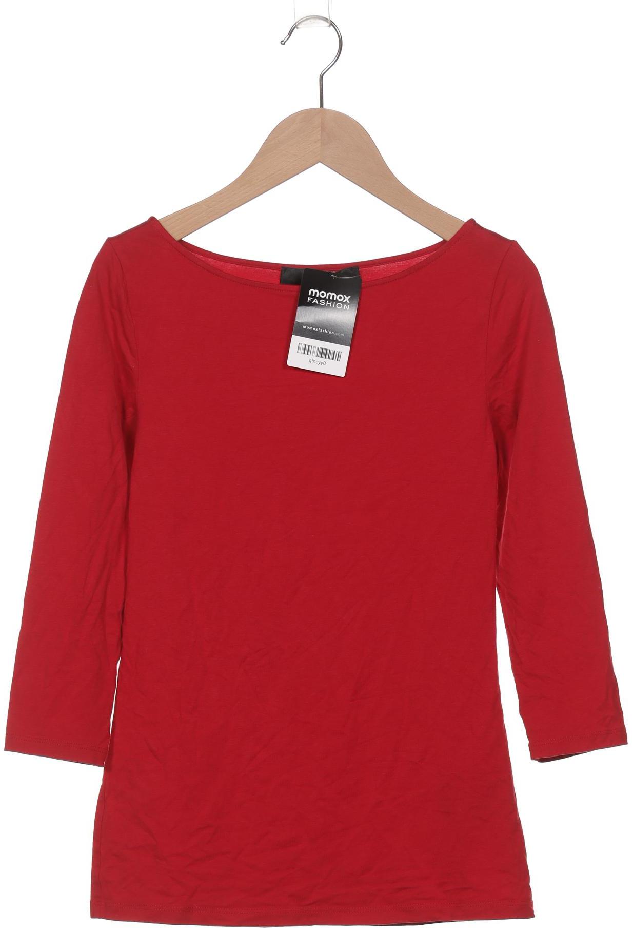 

Hallhuber Damen Langarmshirt, rot, Gr. 34