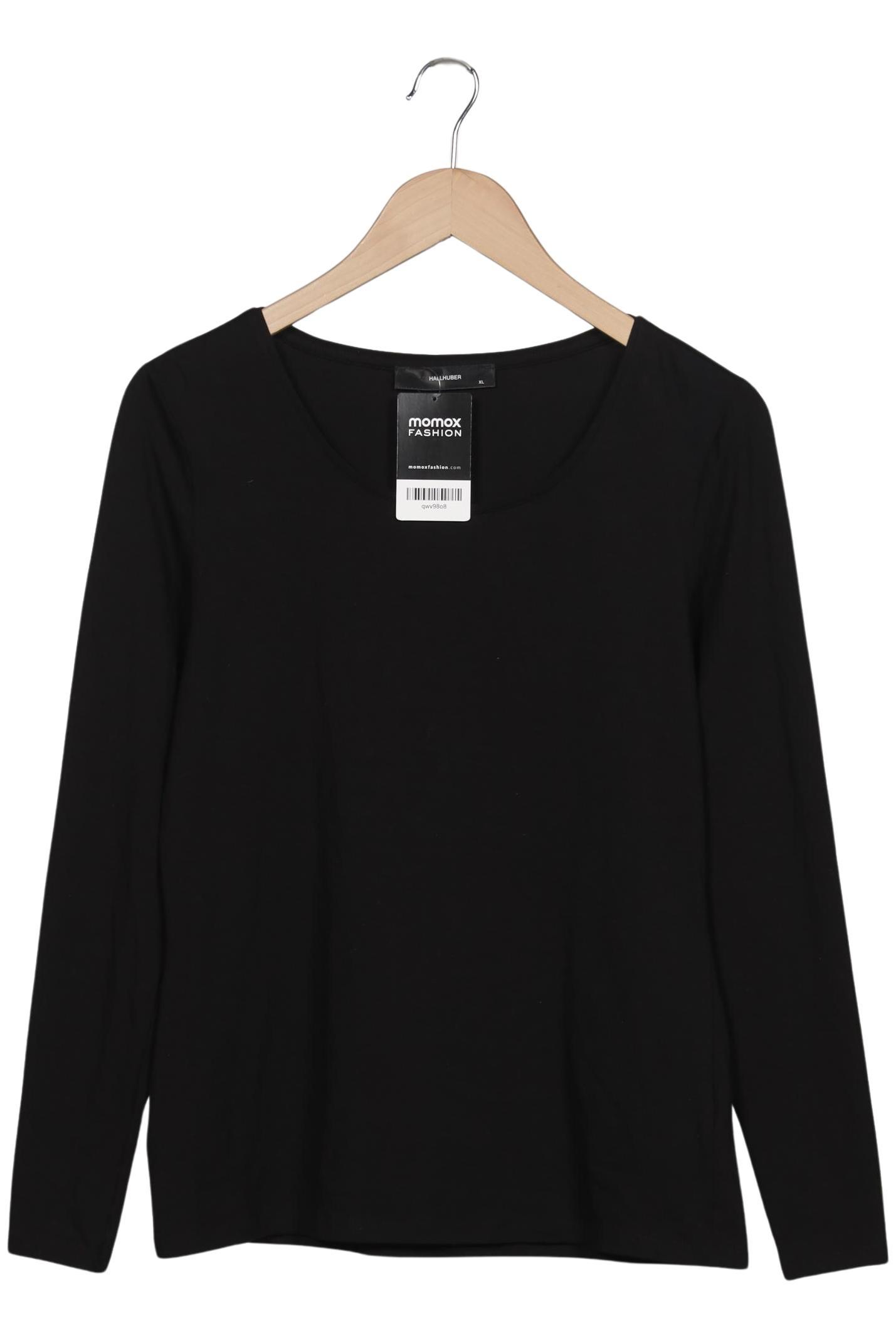 

Hallhuber Damen Langarmshirt, schwarz, Gr. 44