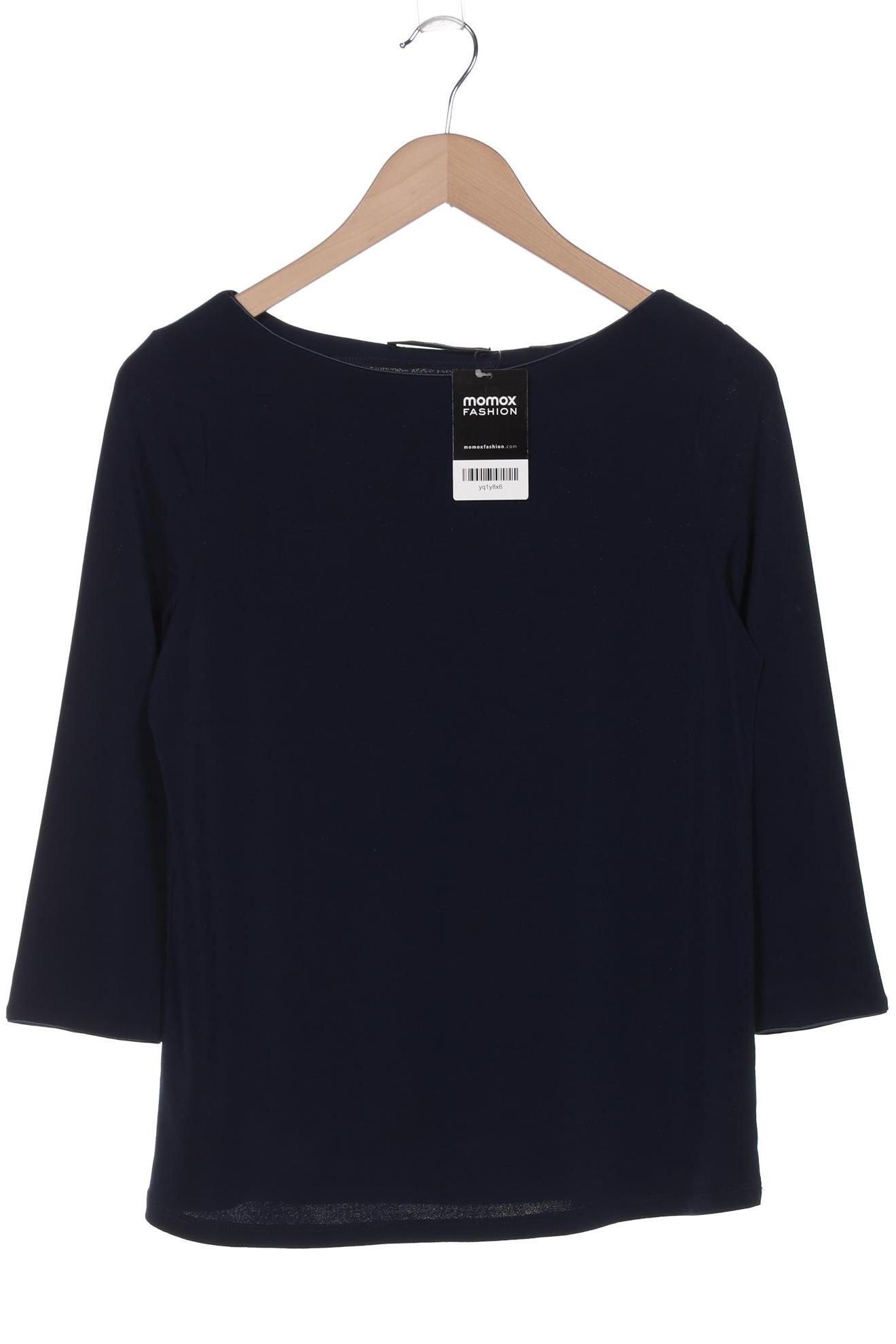 

Hallhuber Damen Langarmshirt, marineblau, Gr. 38