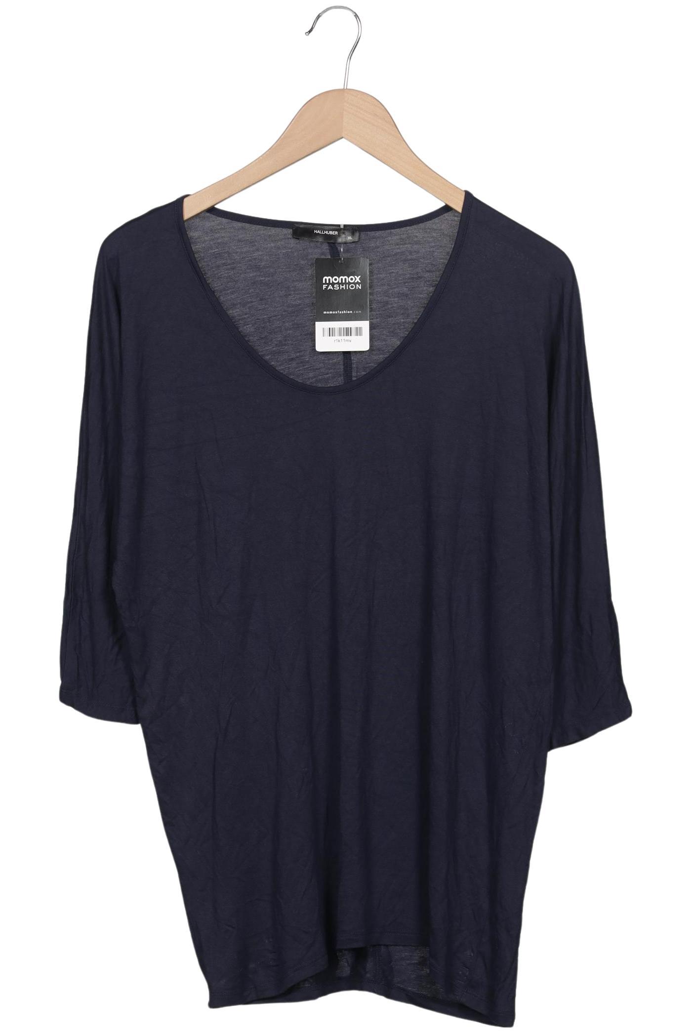 

Hallhuber Damen Langarmshirt, marineblau, Gr. 44