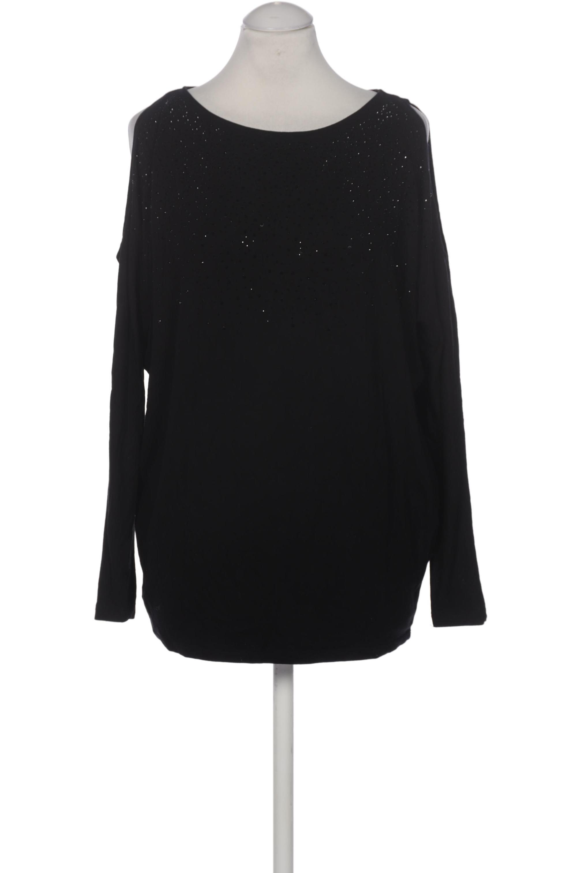 Thumbnail - Hallhuber Damen Langarmshirt, schwarz, Gr. 38