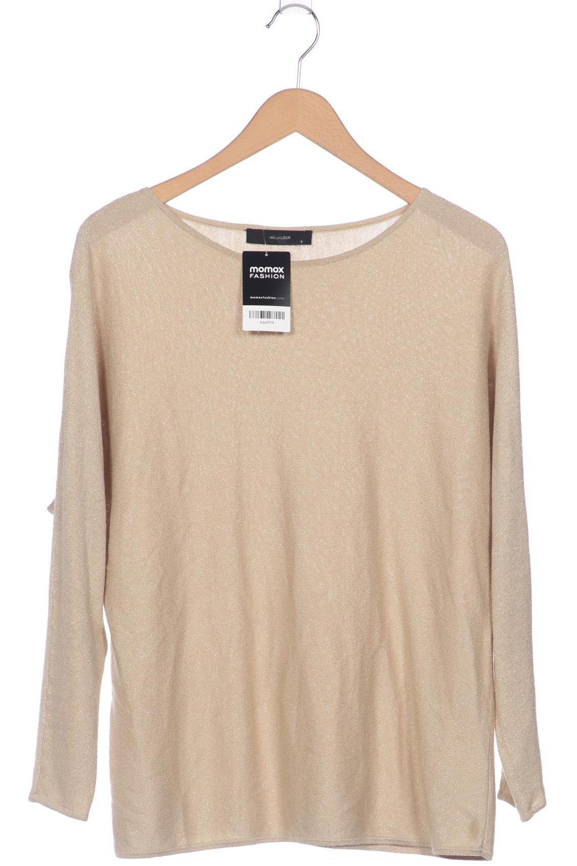 

Hallhuber Damen Langarmshirt, beige, Gr. 36