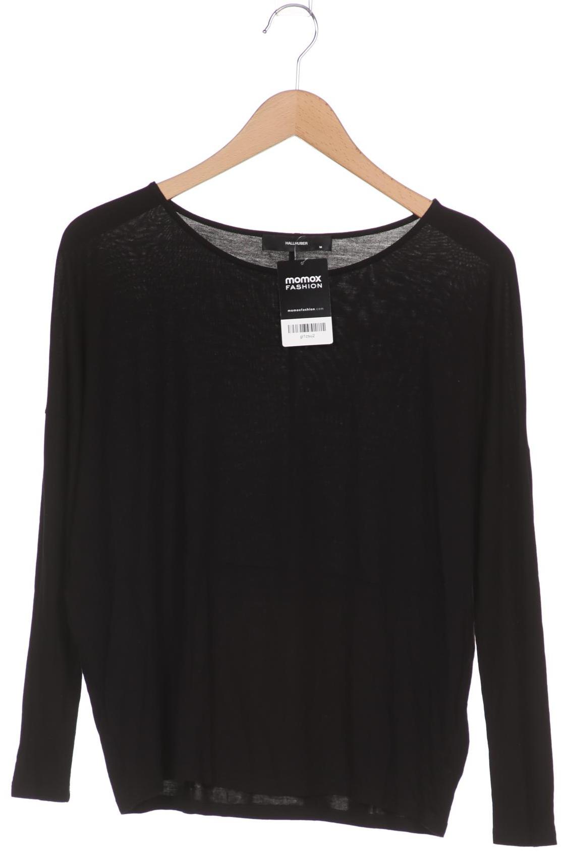 

Hallhuber Damen Langarmshirt, schwarz, Gr. 38