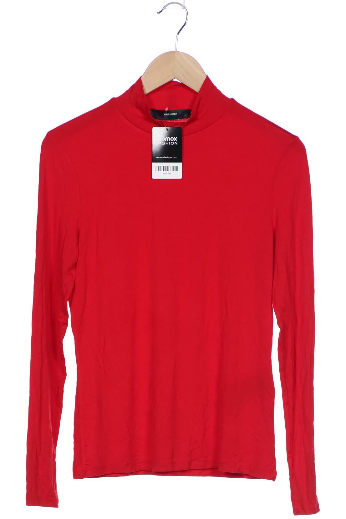 

Hallhuber Damen Langarmshirt, rot, Gr. 42