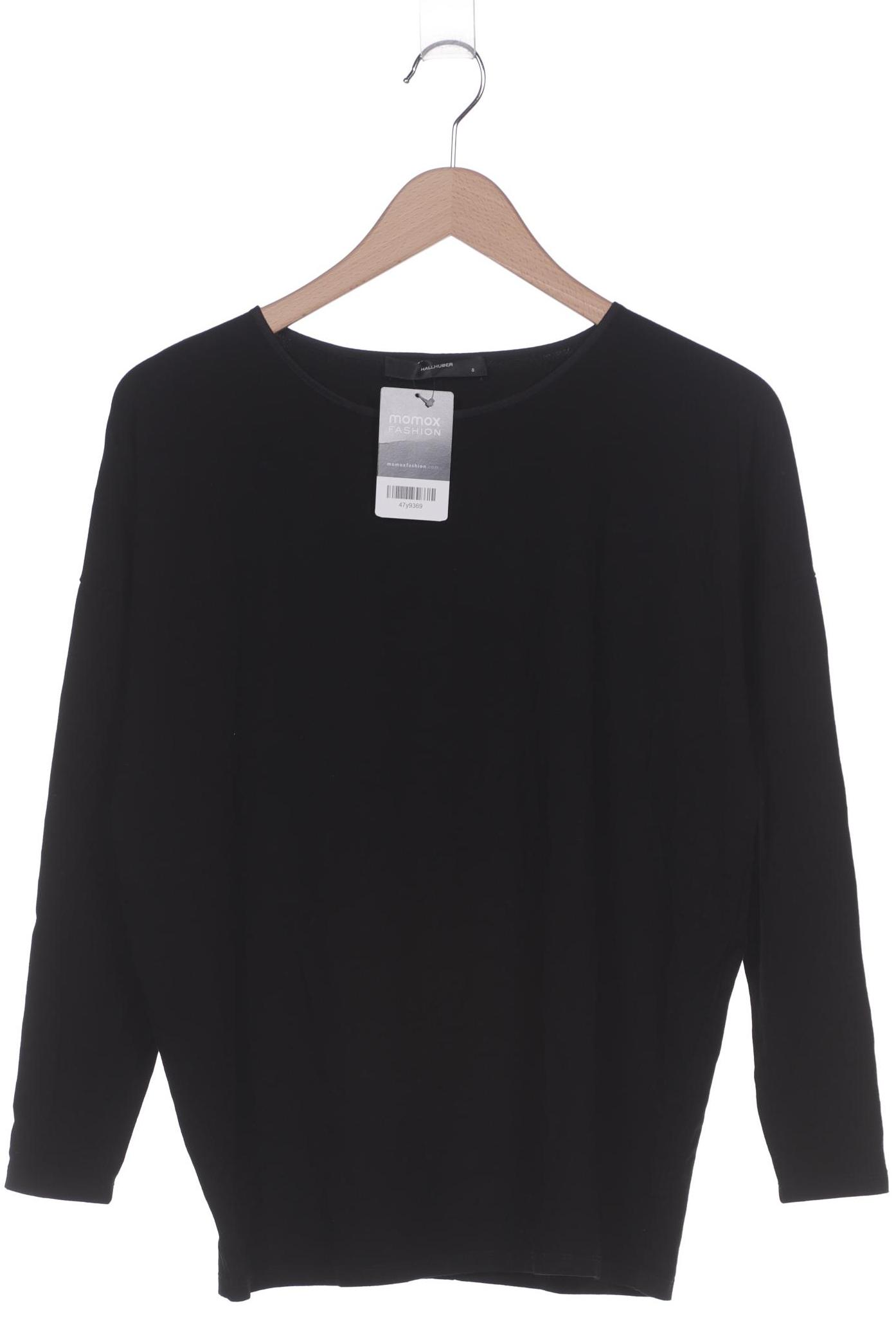 

Hallhuber Damen Langarmshirt, schwarz, Gr. 36