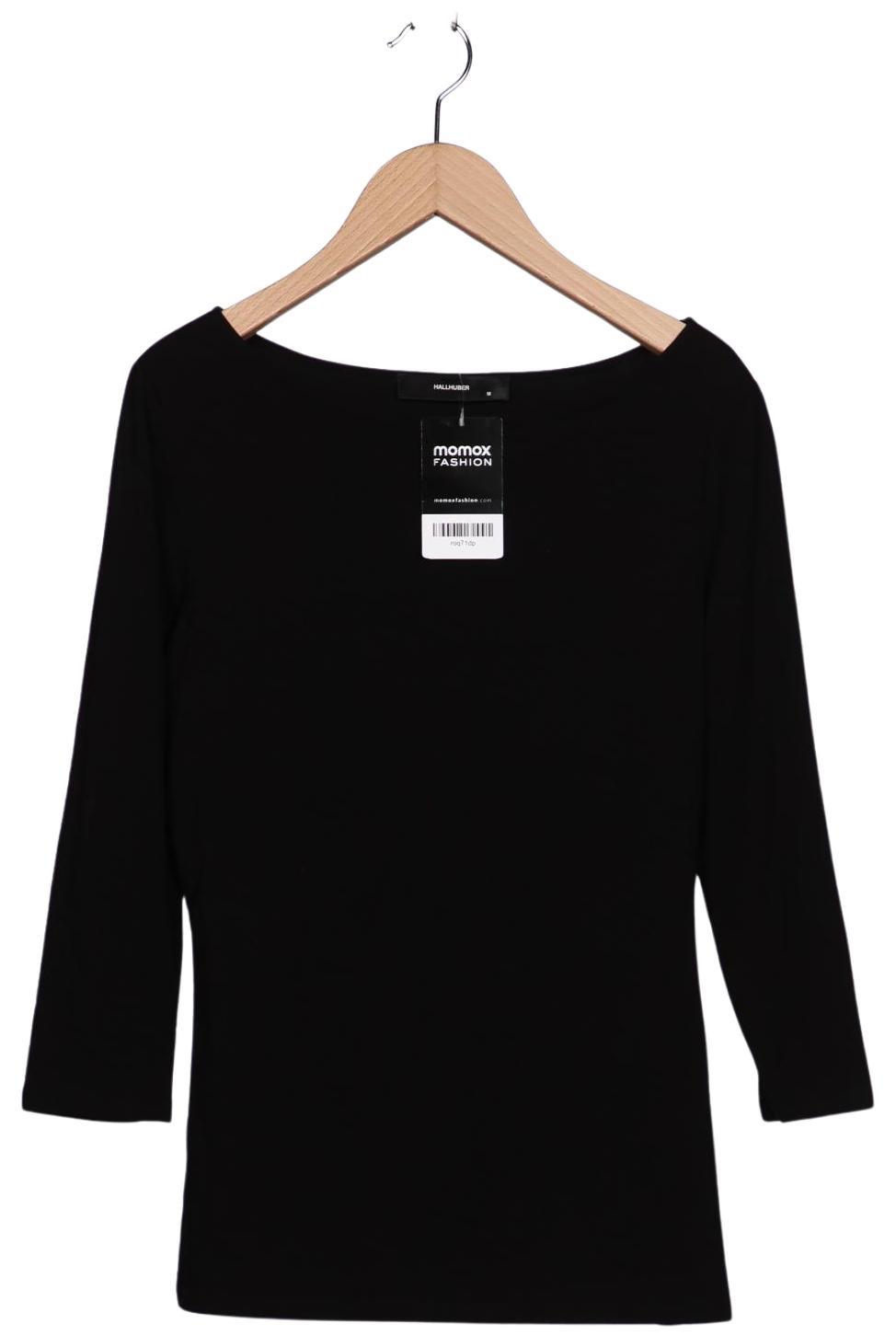 

Hallhuber Damen Langarmshirt, schwarz, Gr. 38