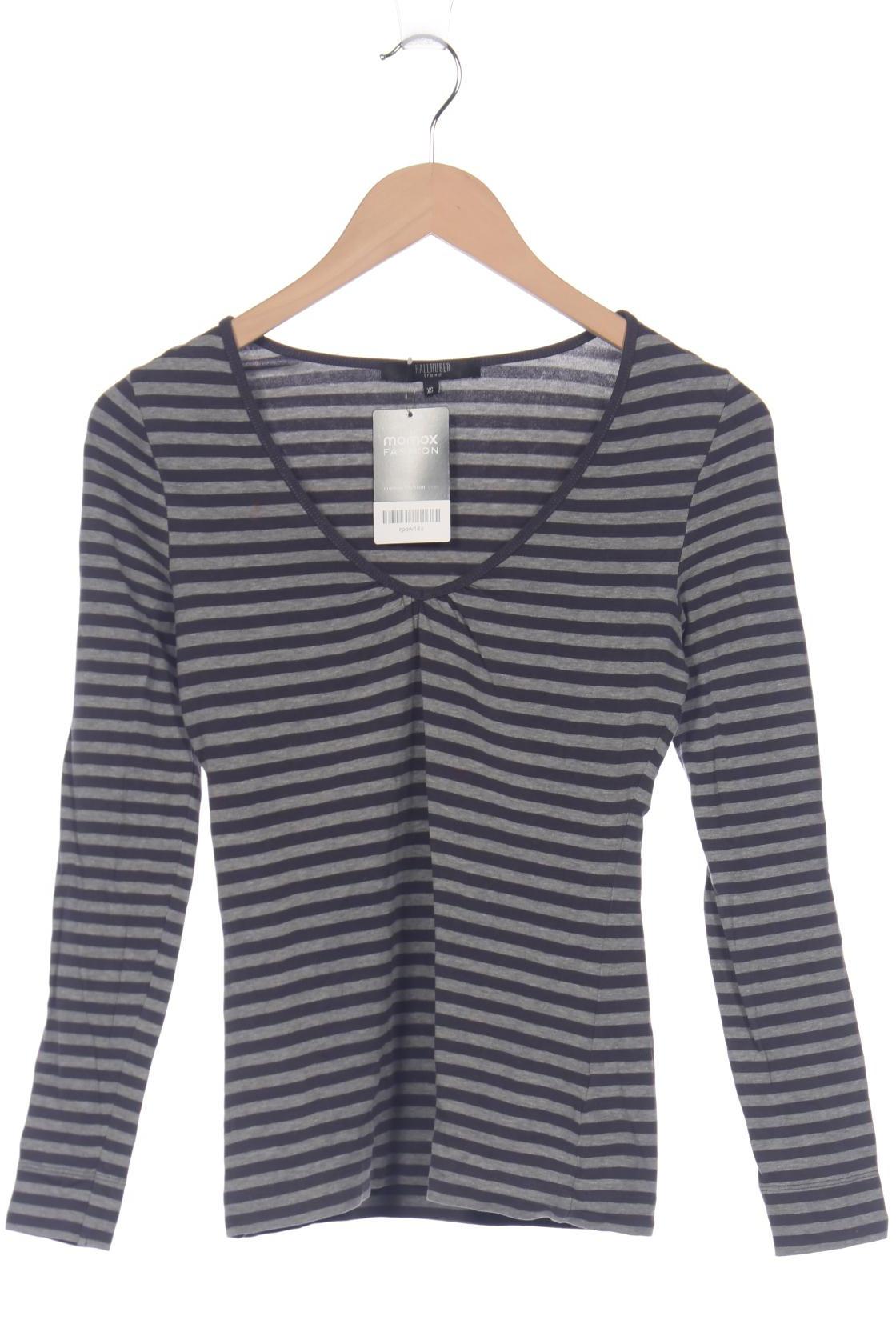 

Hallhuber Damen Langarmshirt, grau, Gr. 34