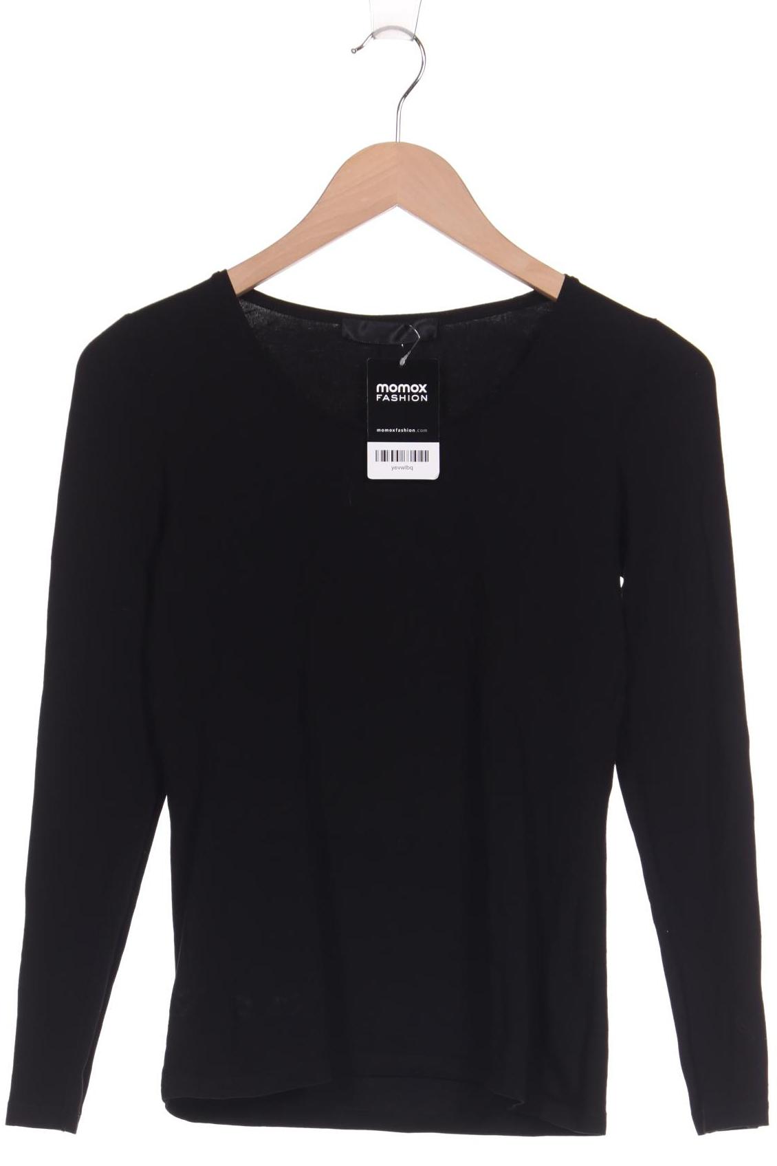 

Hallhuber Damen Langarmshirt, schwarz, Gr. 36