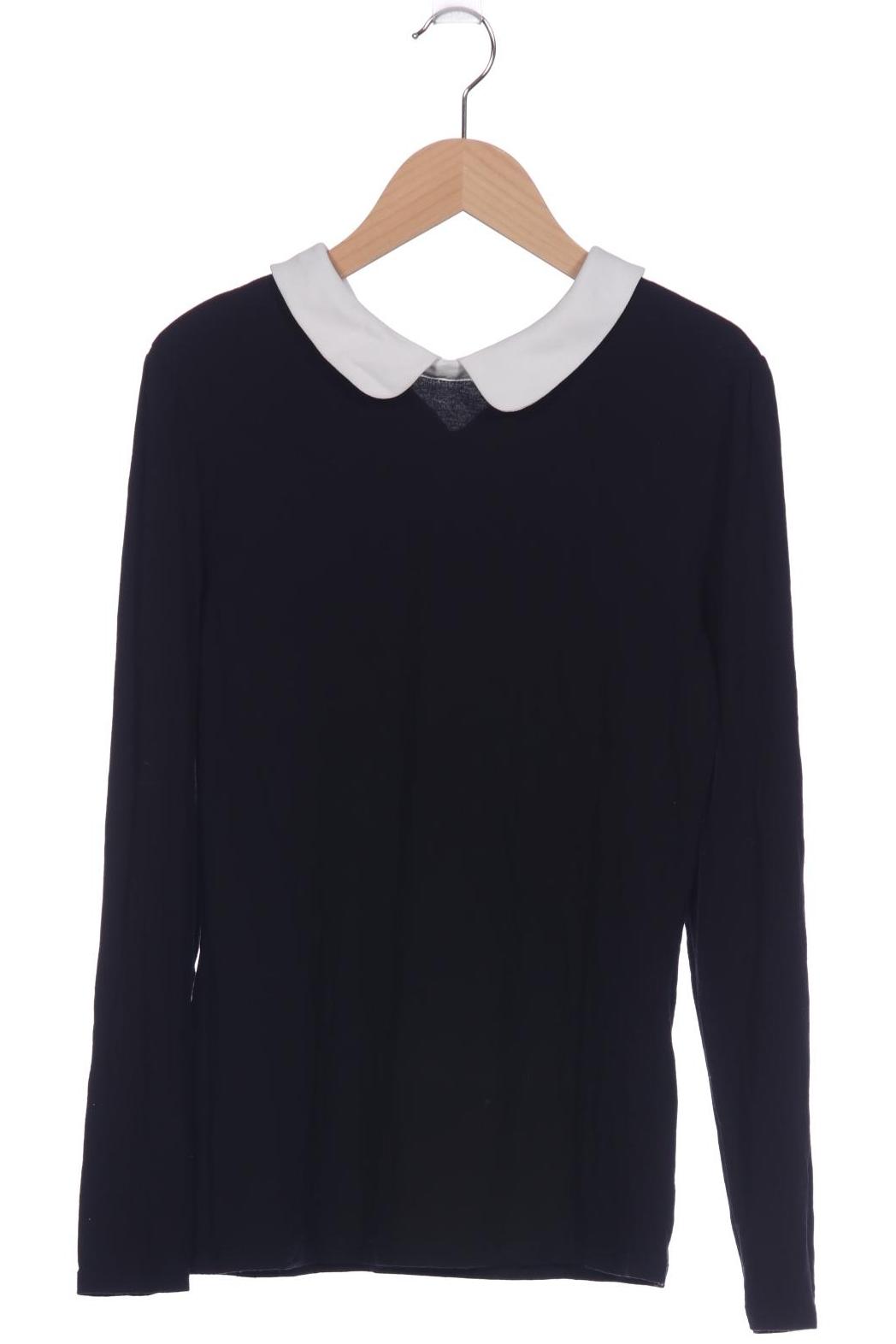 

Hallhuber Damen Langarmshirt, schwarz, Gr. 36