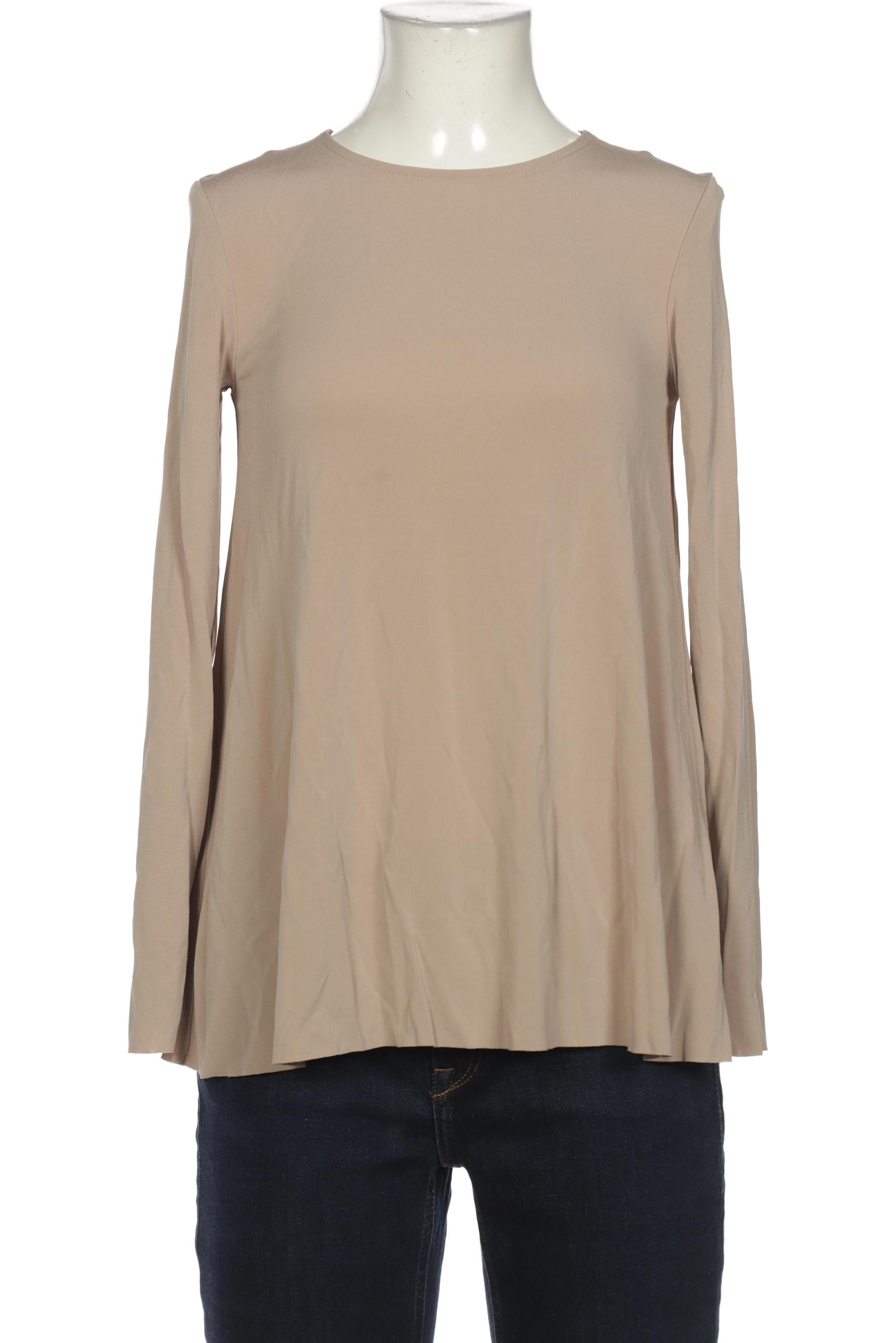 

Hallhuber Damen Langarmshirt, beige, Gr. 34