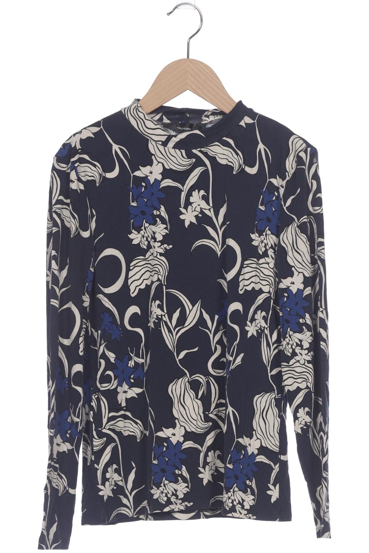

Hallhuber Damen Langarmshirt, marineblau, Gr. 38