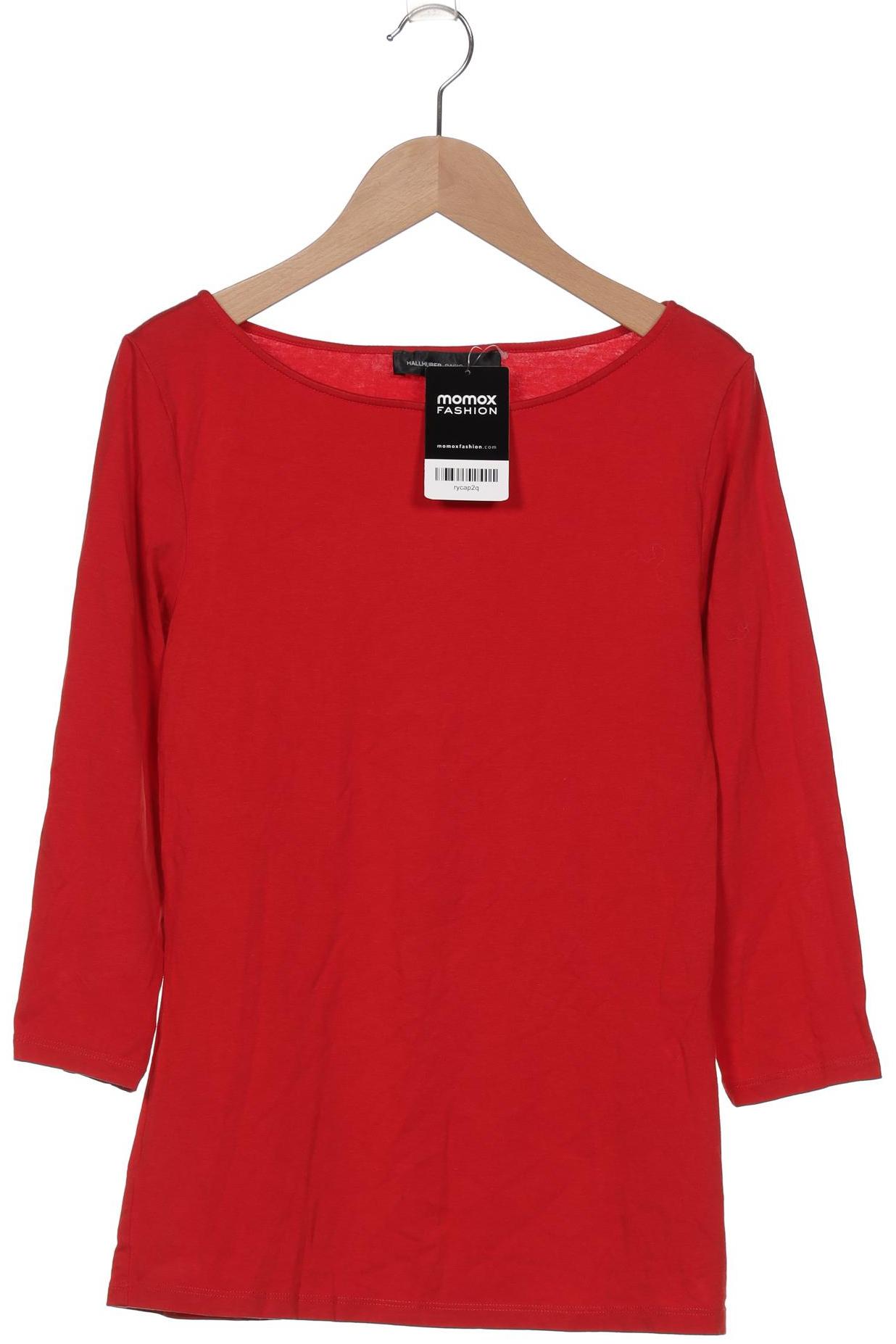 

Hallhuber Damen Langarmshirt, rot, Gr. 38