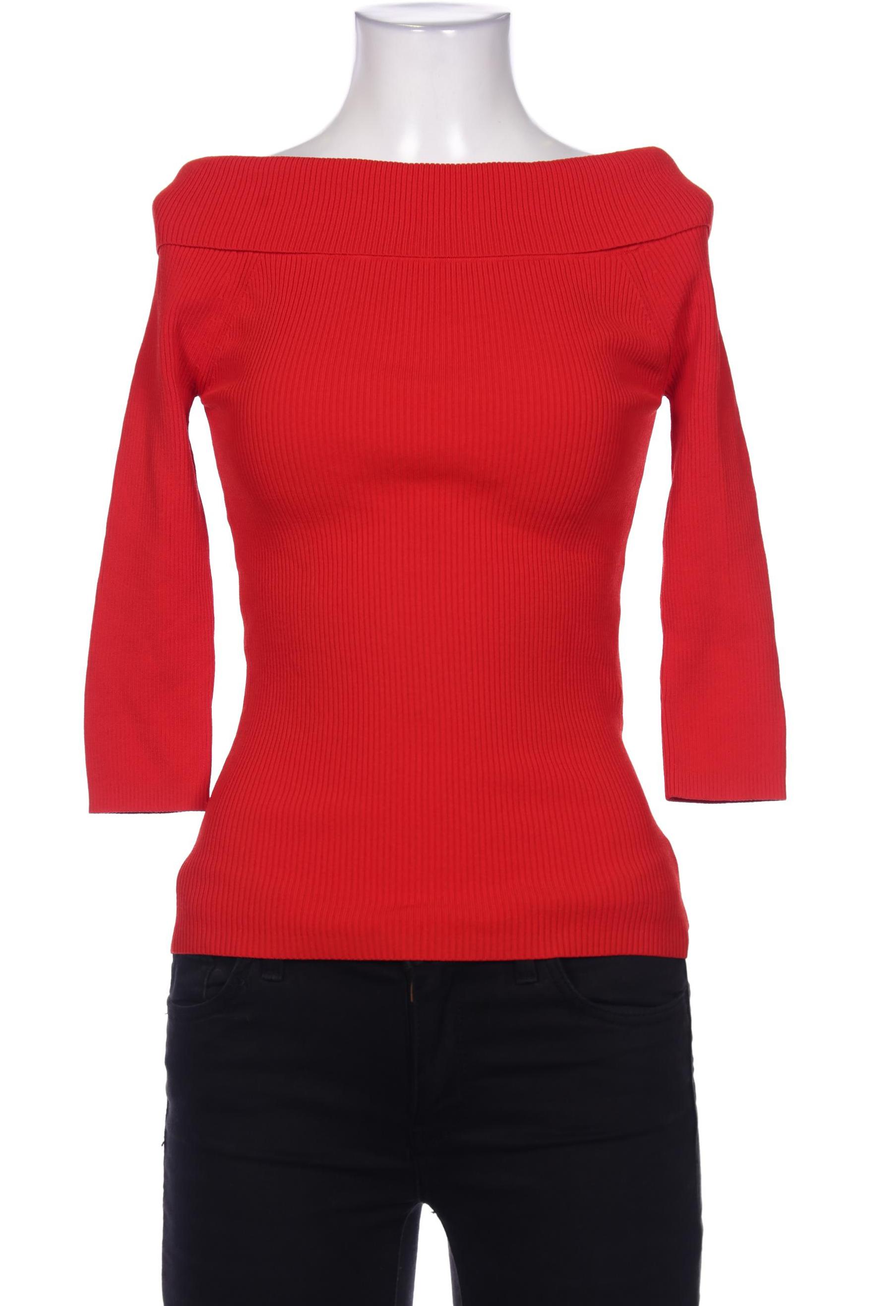 

Hallhuber Damen Langarmshirt, rot, Gr. 36