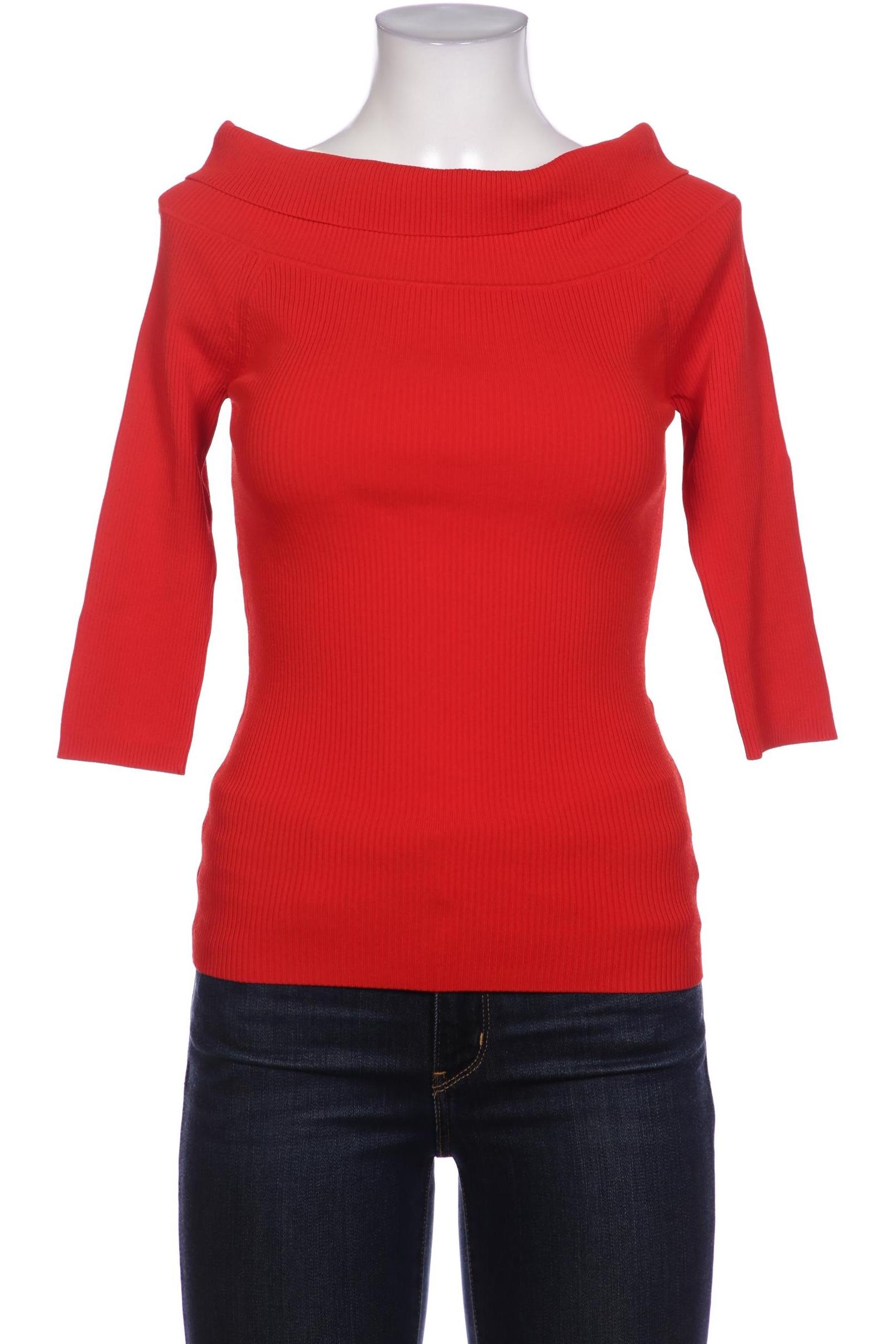 

Hallhuber Damen Langarmshirt, rot, Gr. 38