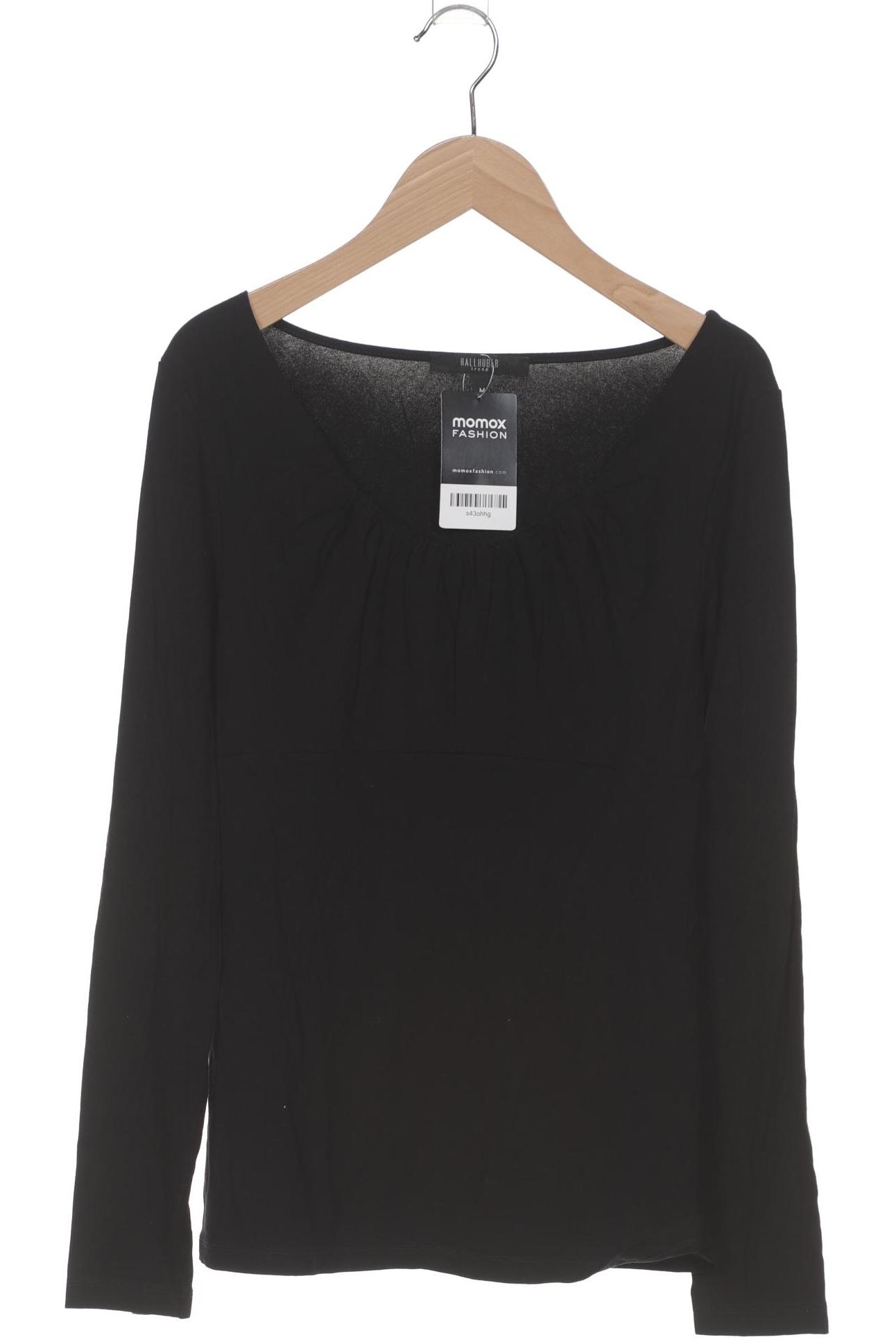 

Hallhuber Damen Langarmshirt, schwarz, Gr. 38