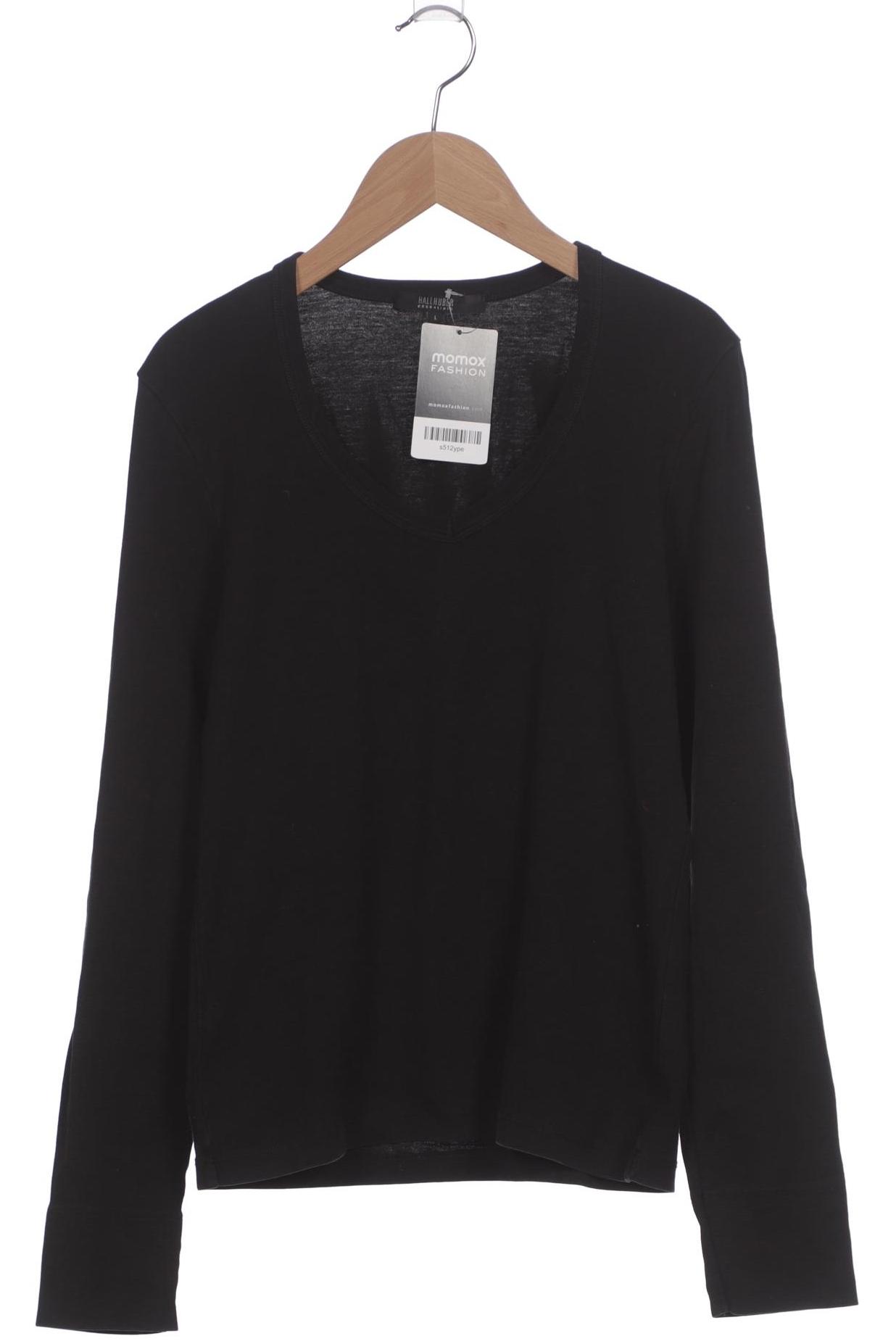 

Hallhuber Damen Langarmshirt, schwarz, Gr. 42