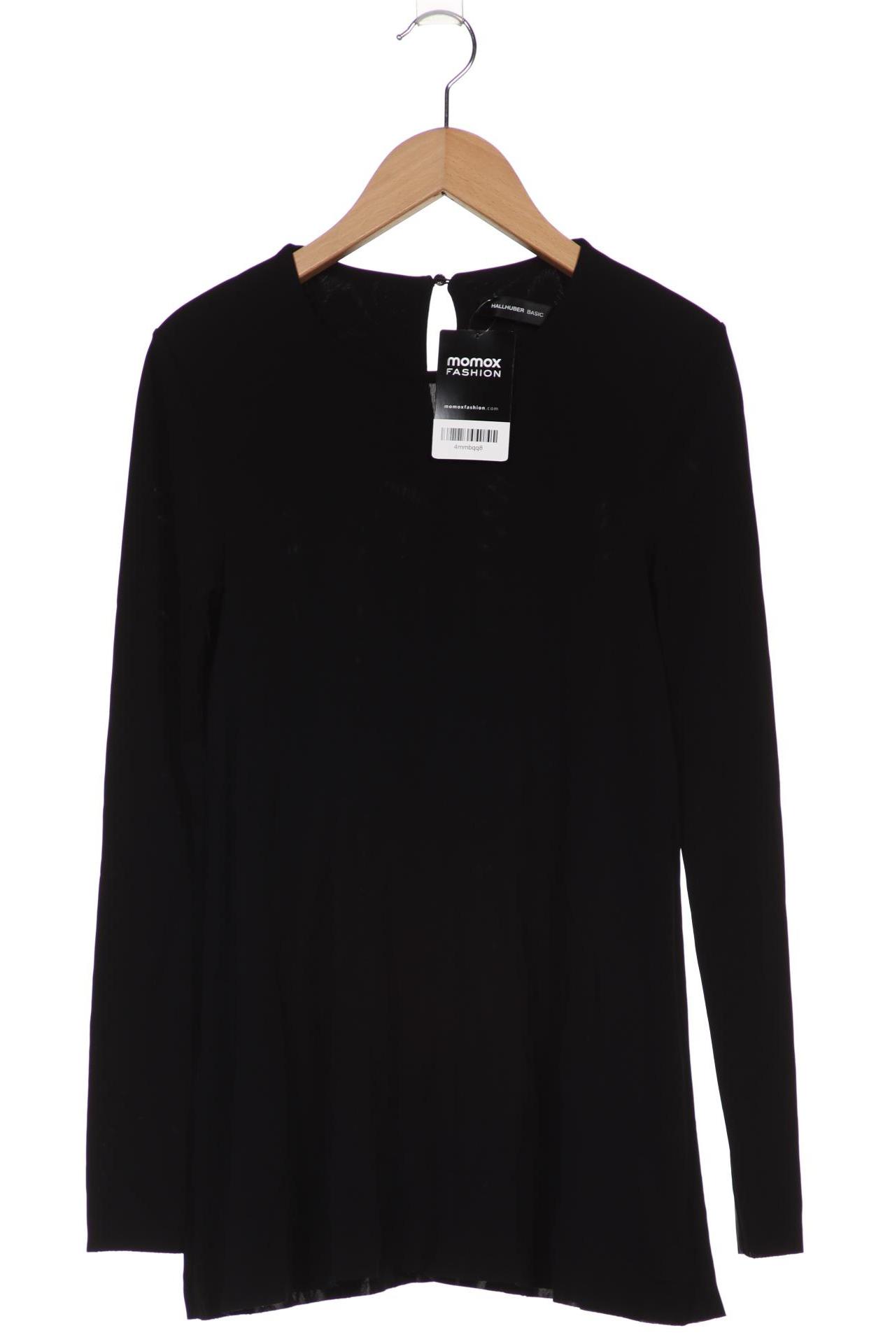

Hallhuber Damen Langarmshirt, schwarz, Gr. 34