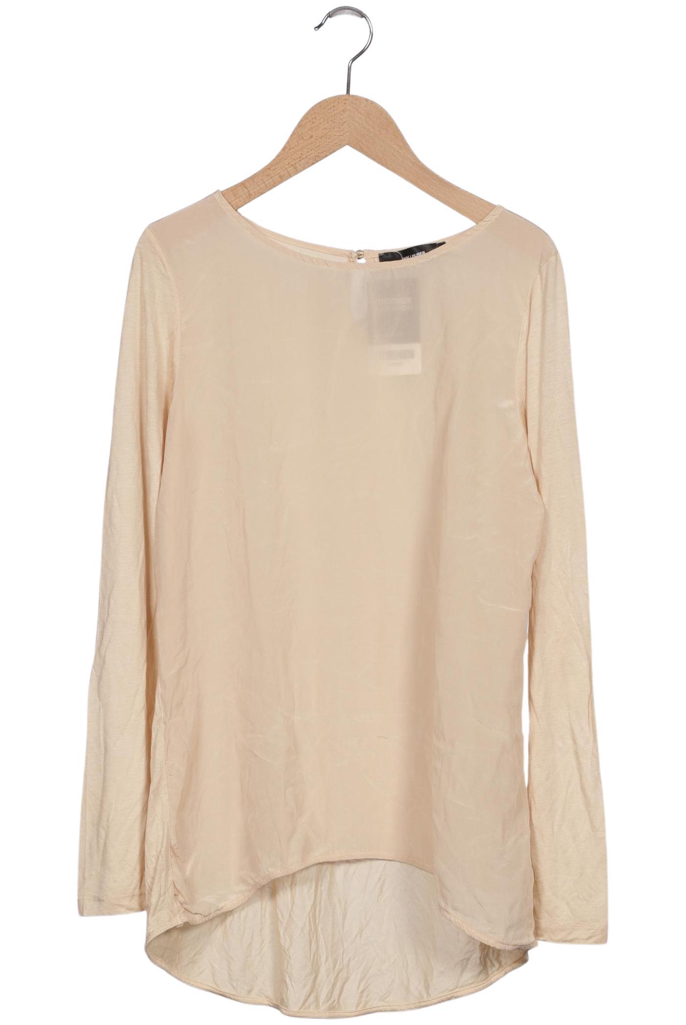 

Hallhuber Damen Langarmshirt, beige, Gr. 38