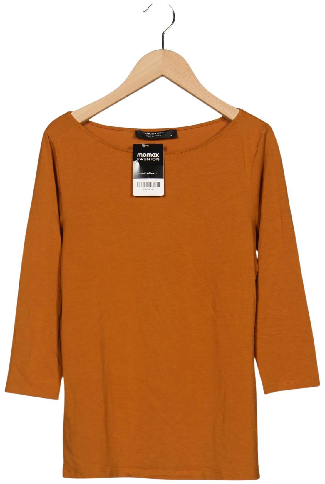 

Hallhuber Damen Langarmshirt, orange, Gr. 38