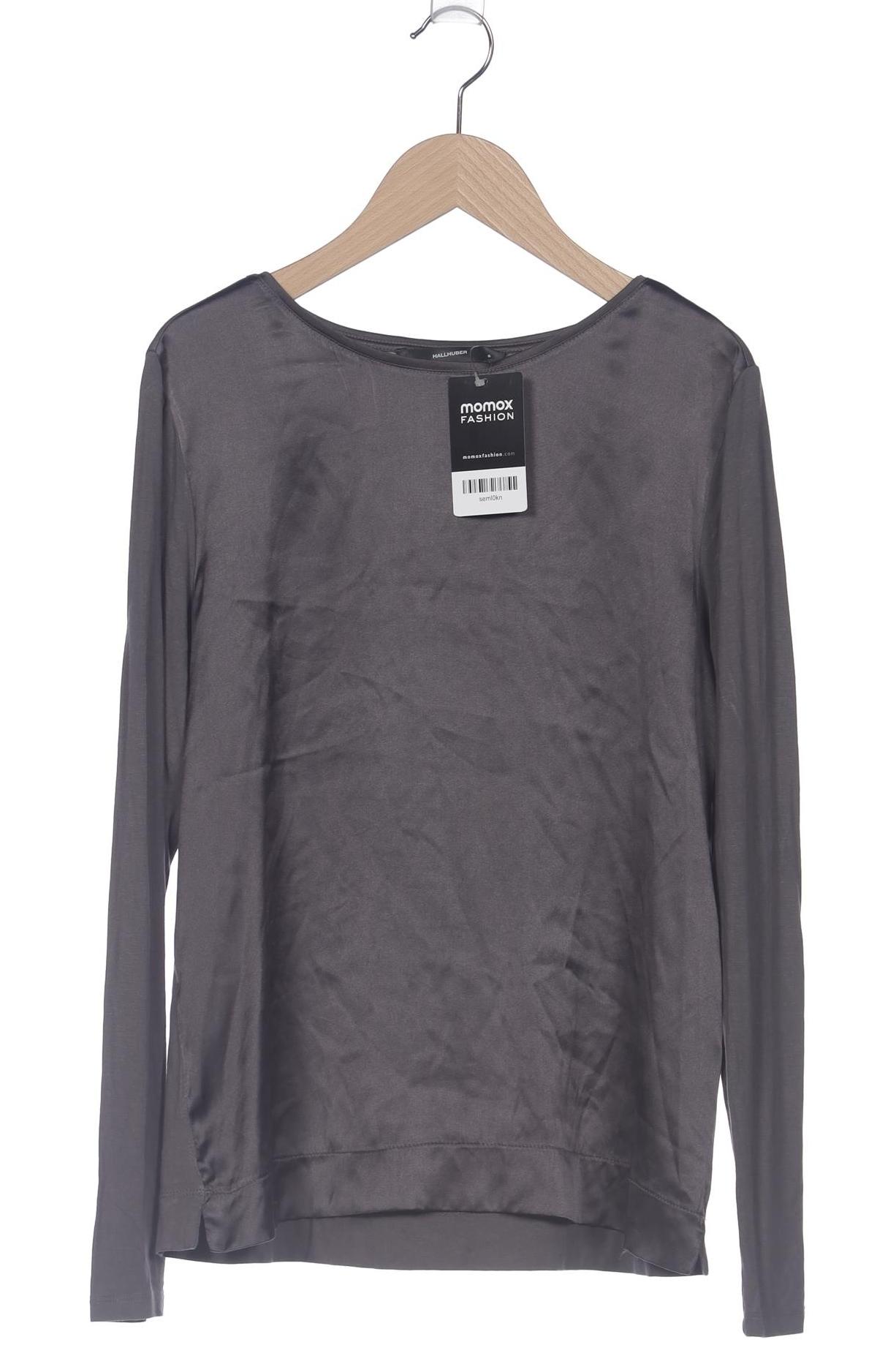 

Hallhuber Damen Langarmshirt, grau, Gr. 36