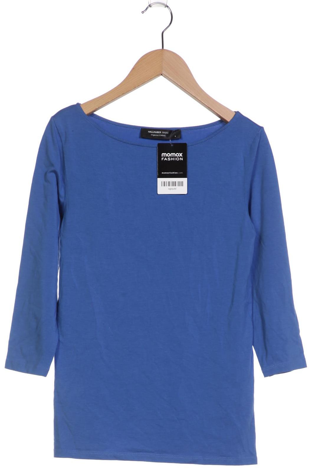 

Hallhuber Damen Langarmshirt, blau, Gr. 36