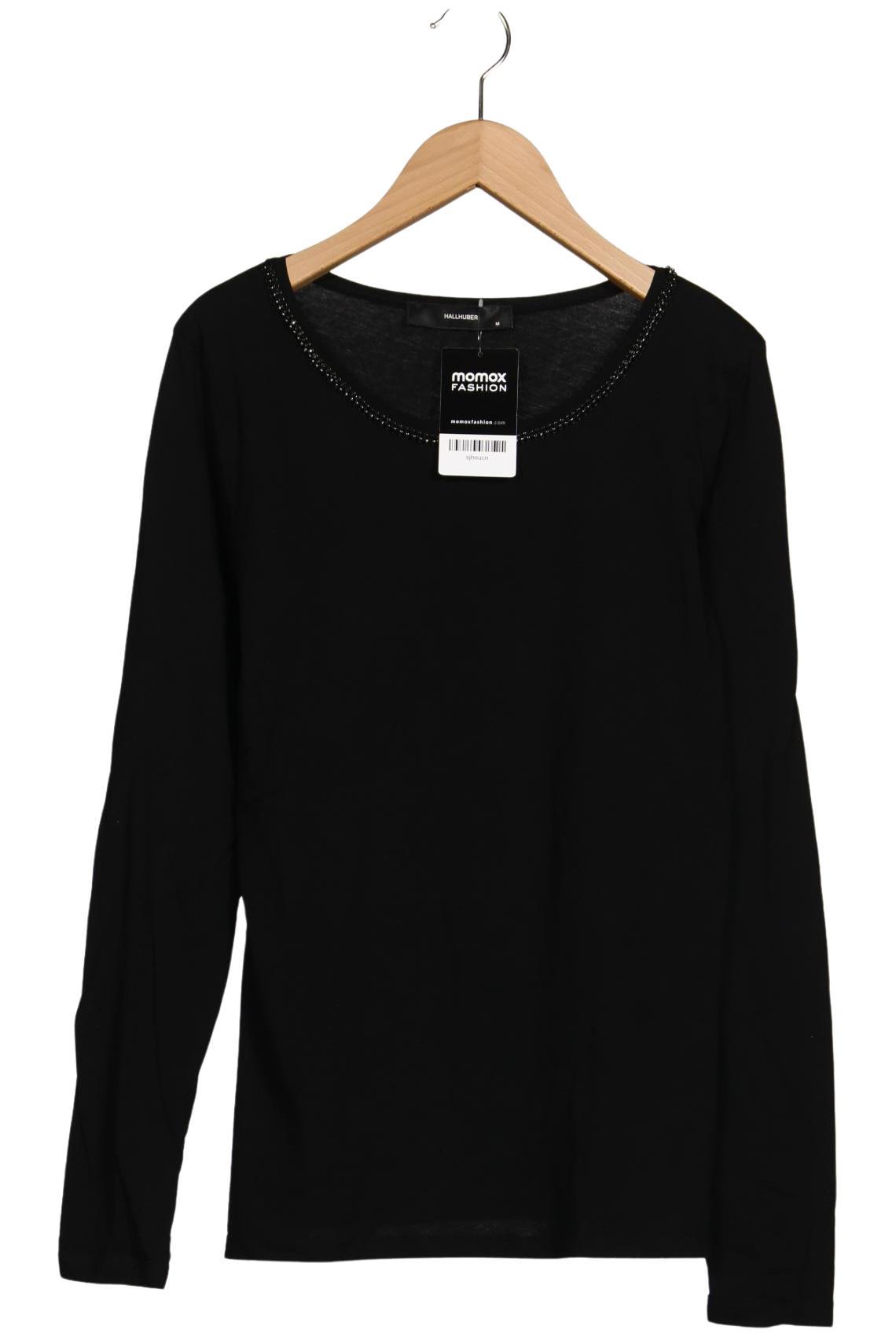 

Hallhuber Damen Langarmshirt, schwarz, Gr. 38