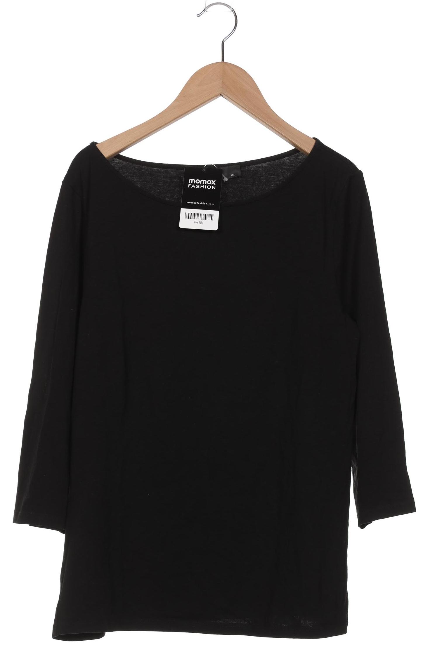 

Hallhuber Damen Langarmshirt, schwarz, Gr. 46