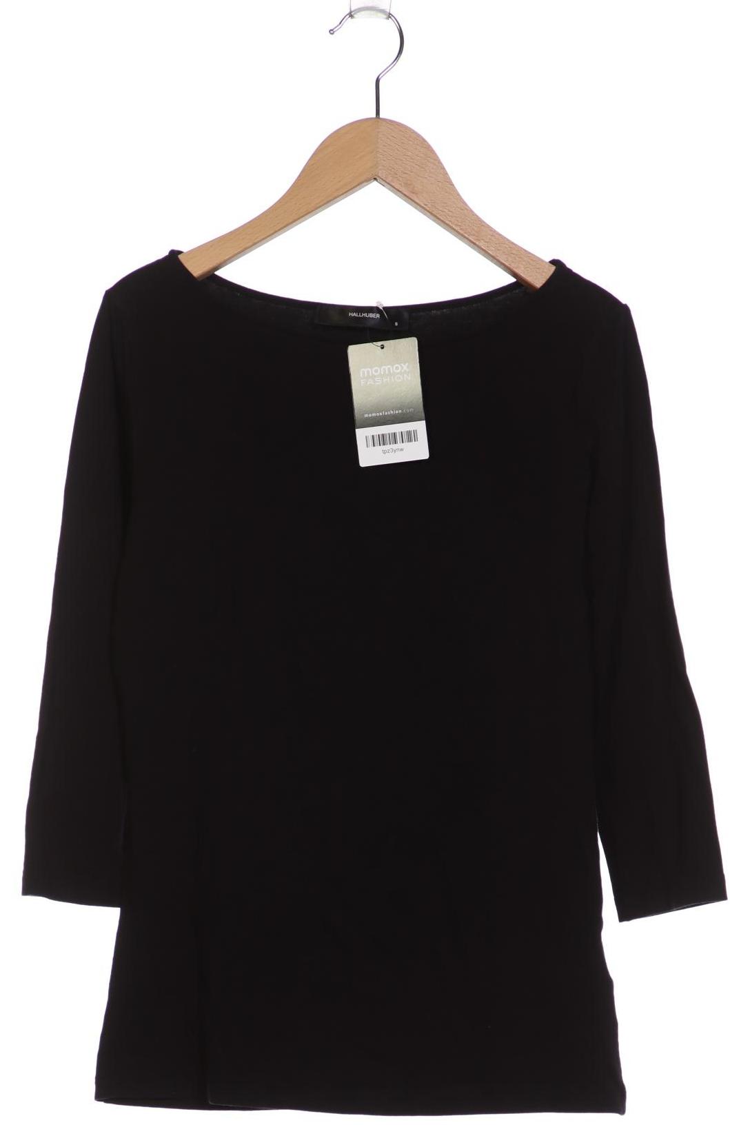 

Hallhuber Damen Langarmshirt, schwarz, Gr. 36