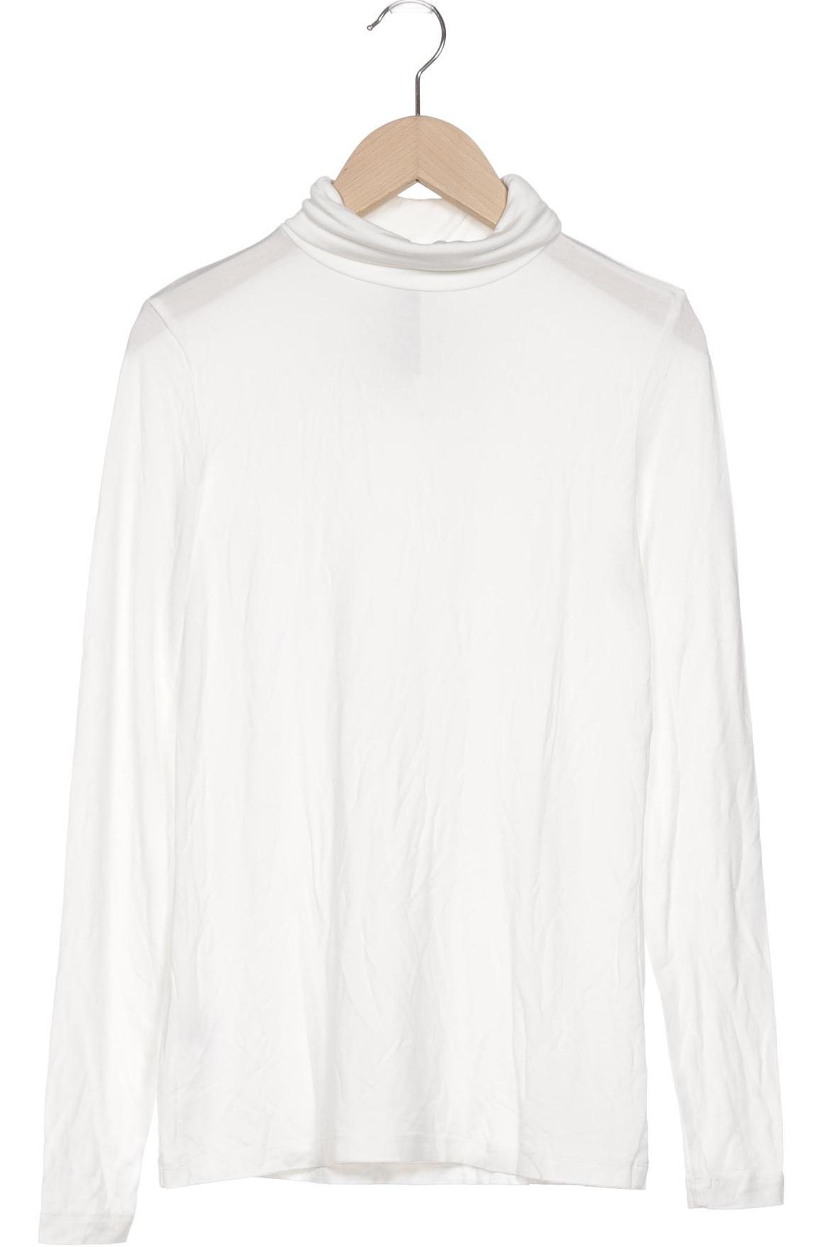 

Hallhuber Damen Langarmshirt, weiß, Gr. 36