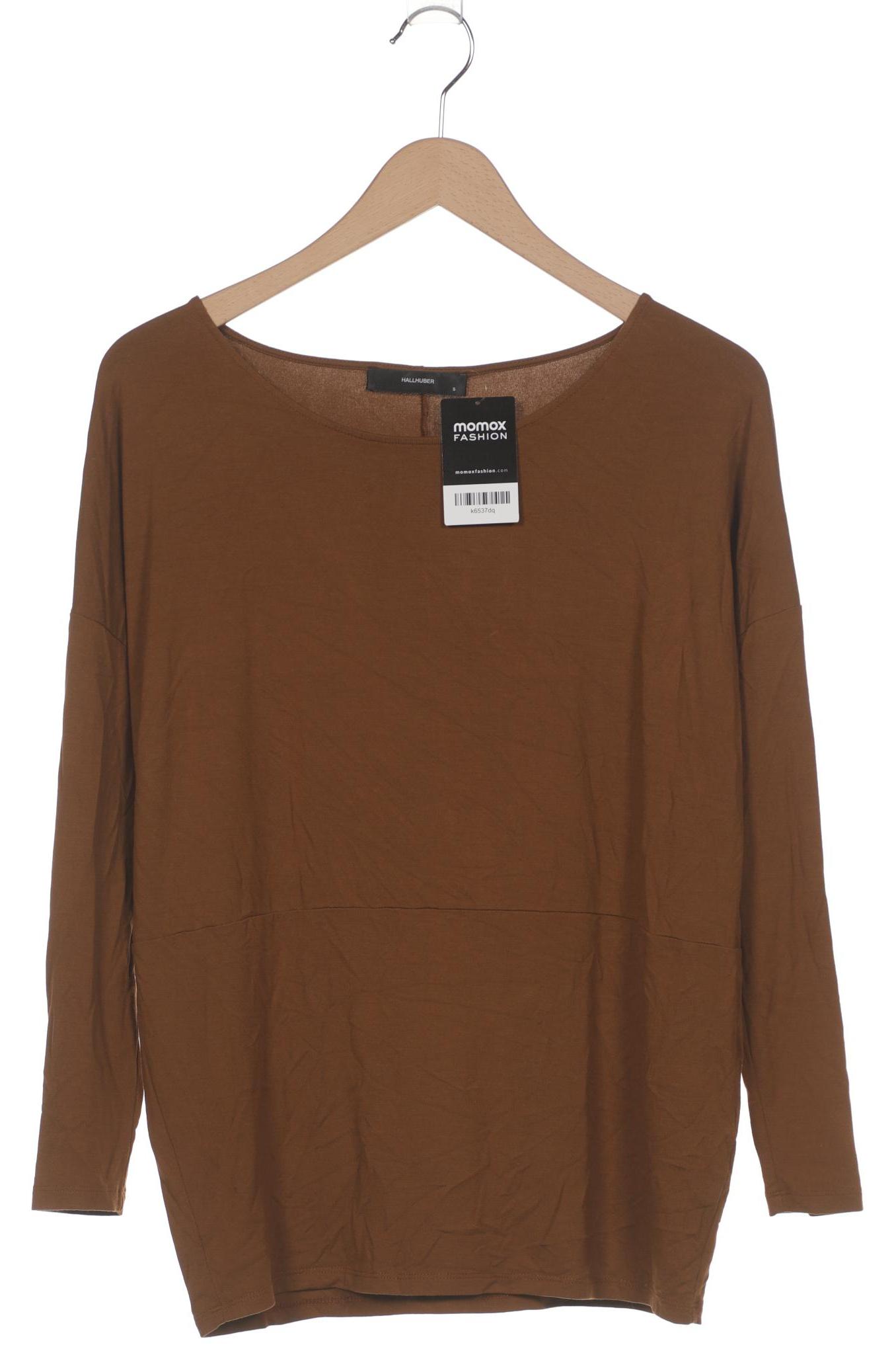 

Hallhuber Damen Langarmshirt, braun, Gr. 36