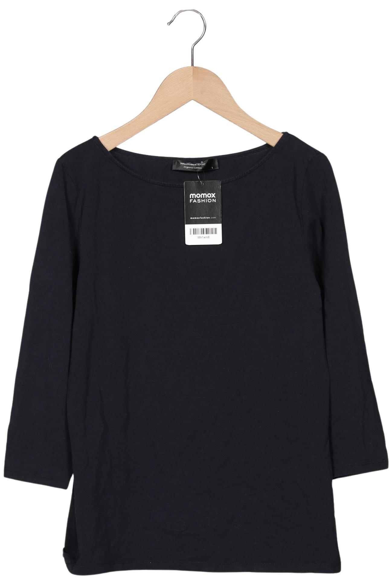 

Hallhuber Damen Langarmshirt, marineblau, Gr. 42