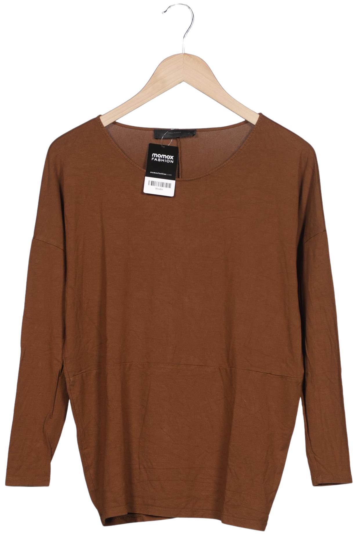 

Hallhuber Damen Langarmshirt, braun, Gr. 34