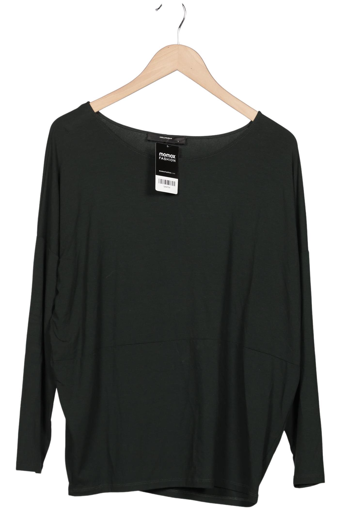 

Hallhuber Damen Langarmshirt, grün, Gr. 42