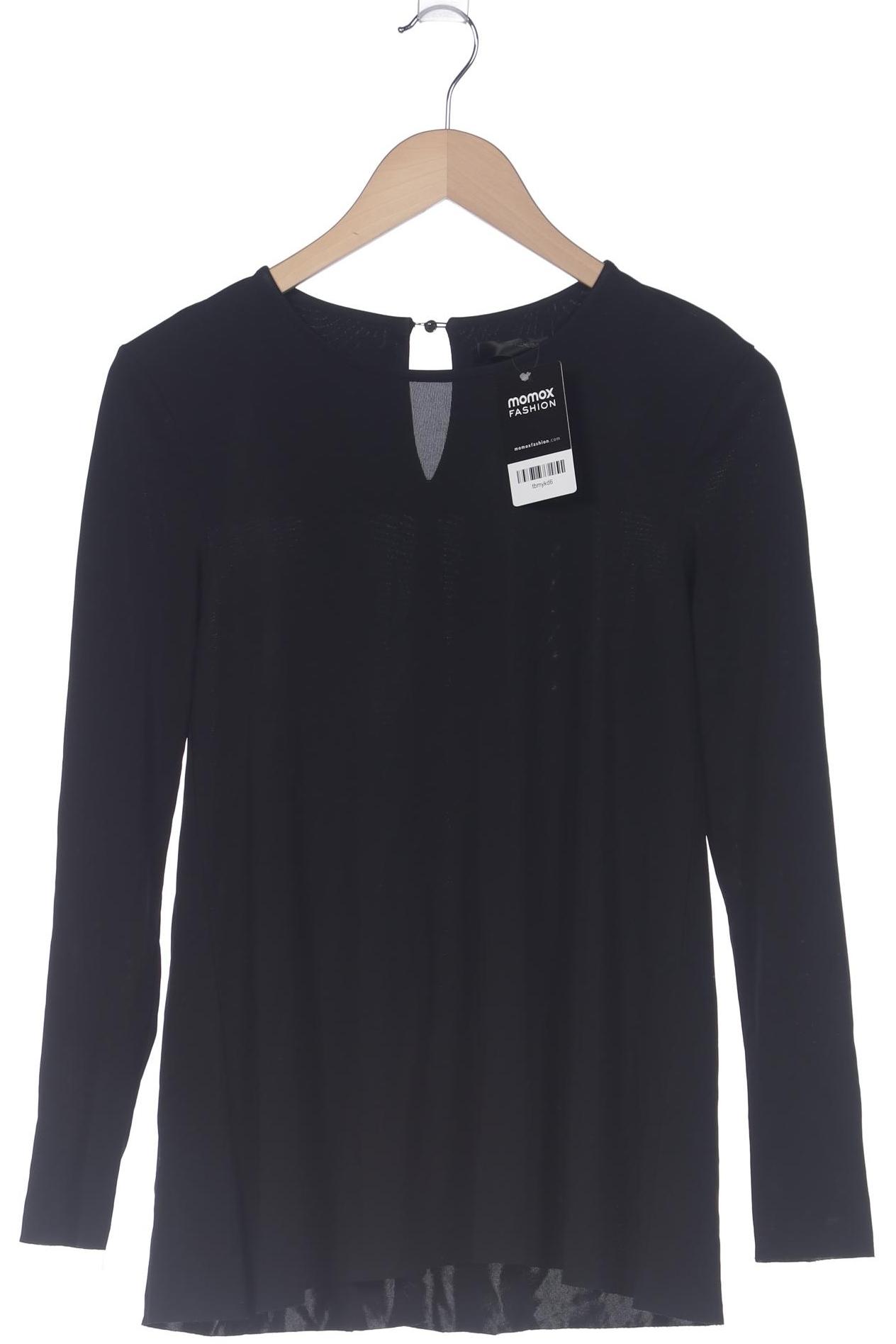 

Hallhuber Damen Langarmshirt, schwarz, Gr. 36