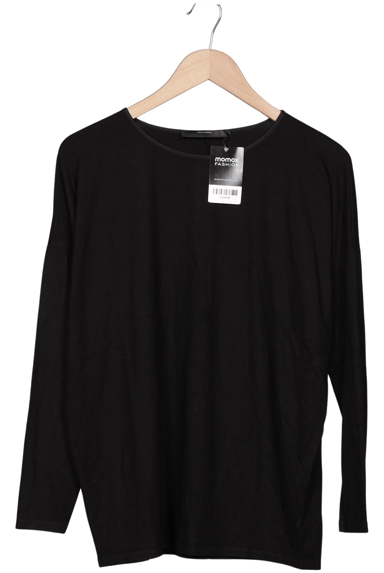 

Hallhuber Damen Langarmshirt, schwarz, Gr. 36