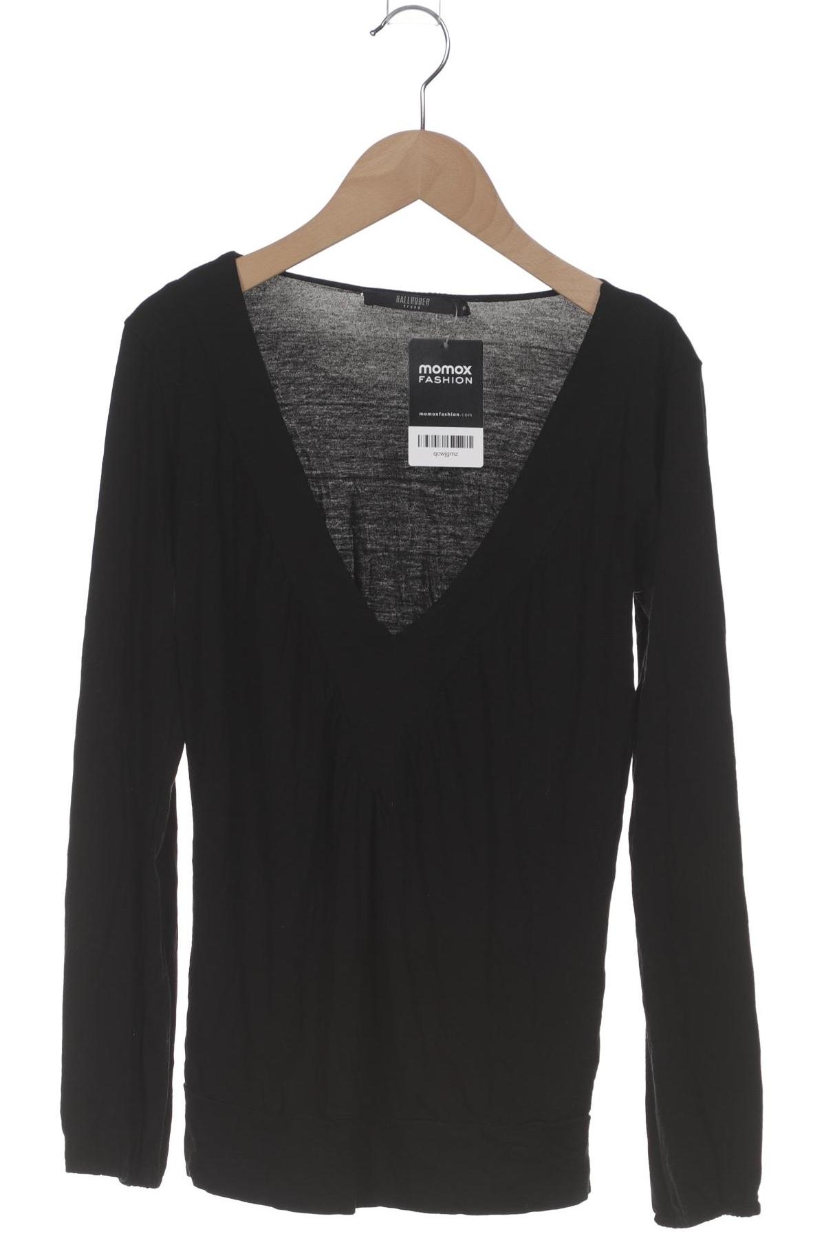 

Hallhuber Damen Langarmshirt, schwarz, Gr. 36