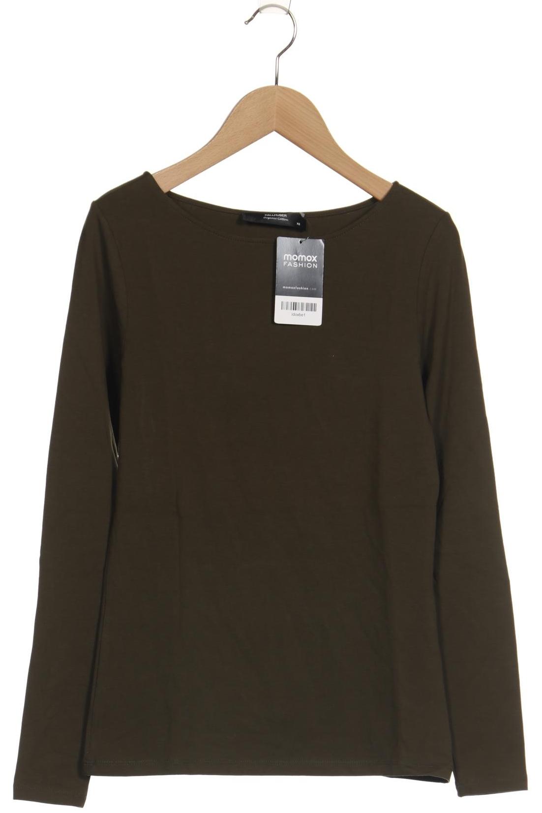 

Hallhuber Damen Langarmshirt, grün, Gr. 34