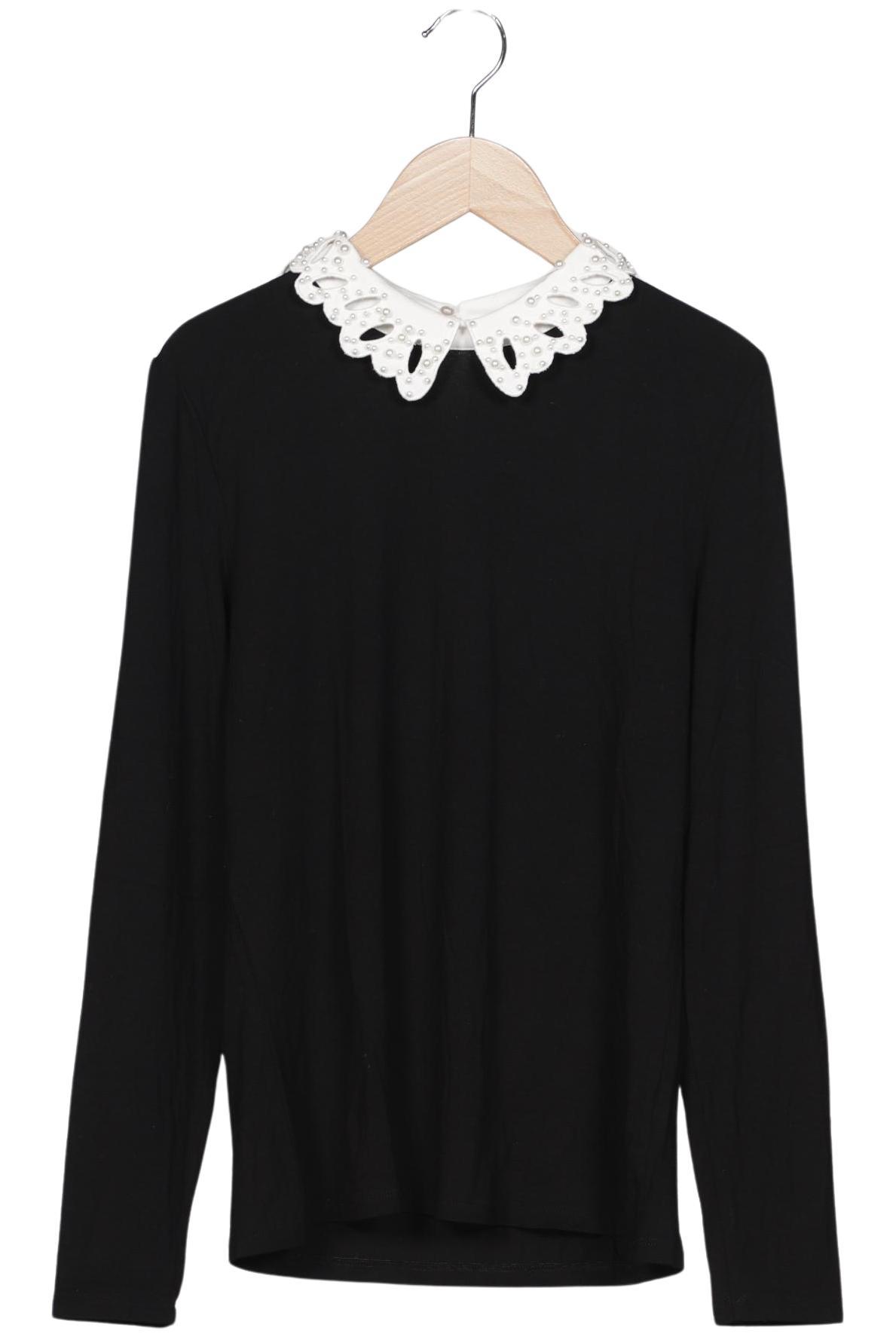 

Hallhuber Damen Langarmshirt, schwarz, Gr. 42