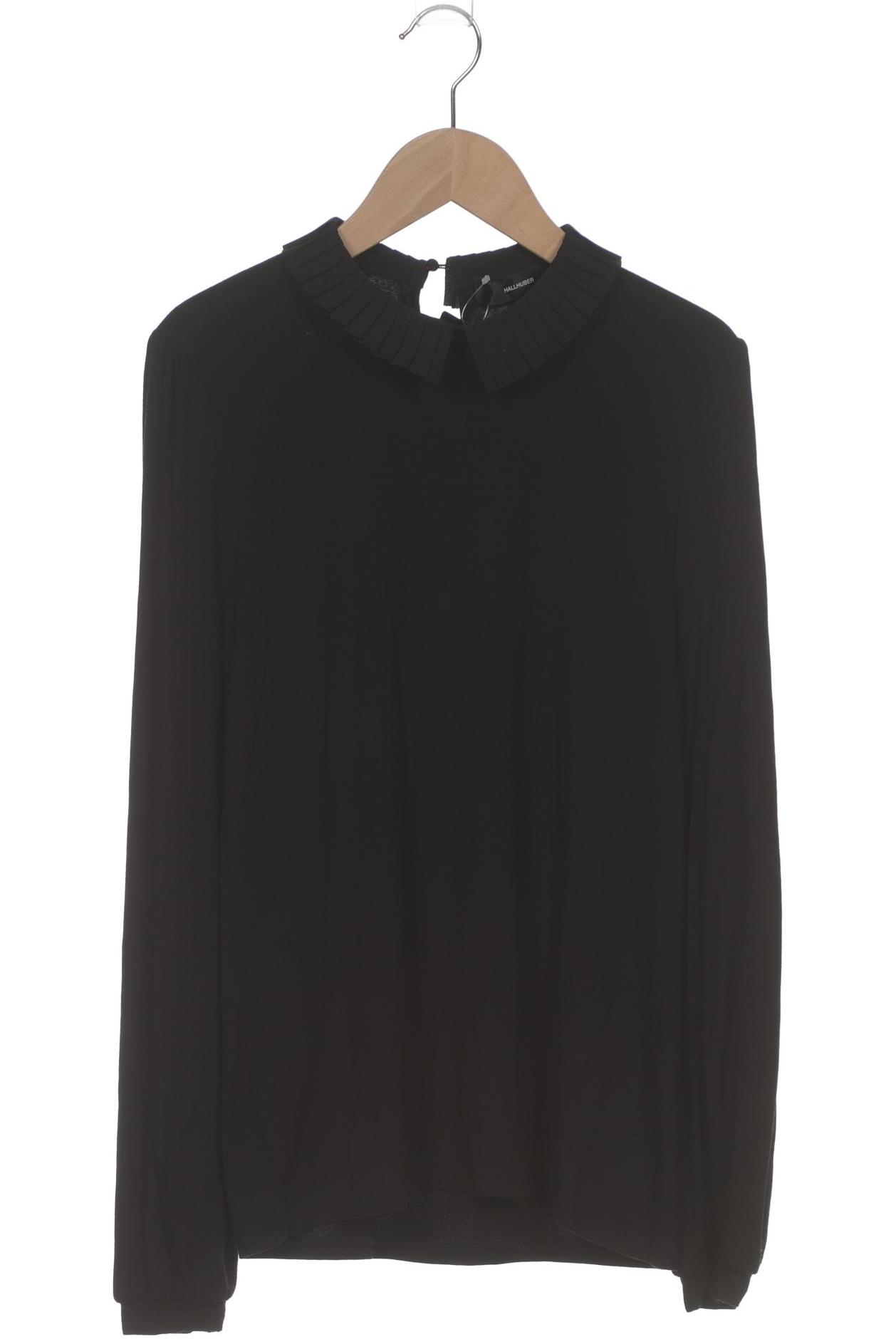 

Hallhuber Damen Langarmshirt, schwarz, Gr. 36