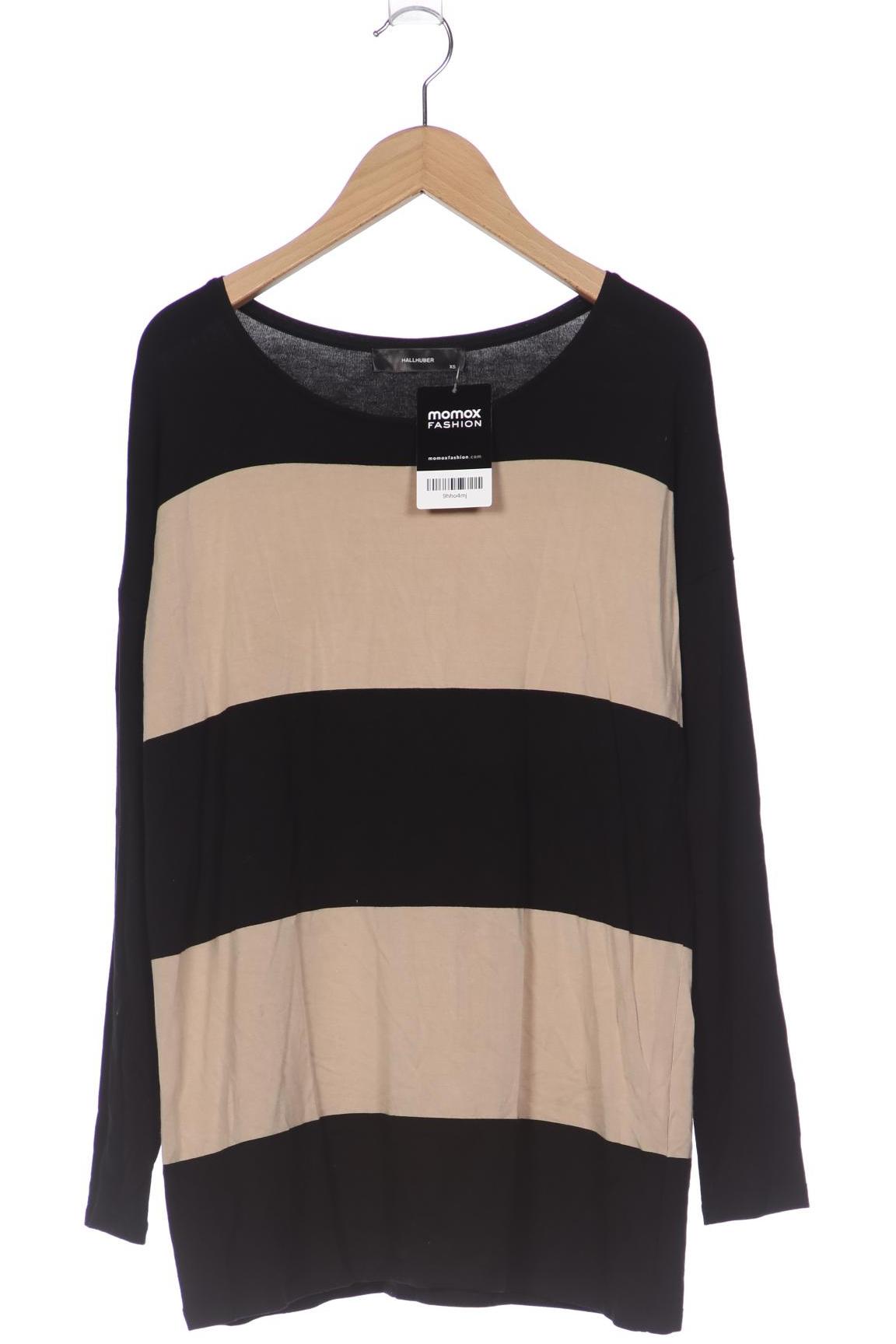 

Hallhuber Damen Langarmshirt, schwarz, Gr. 34