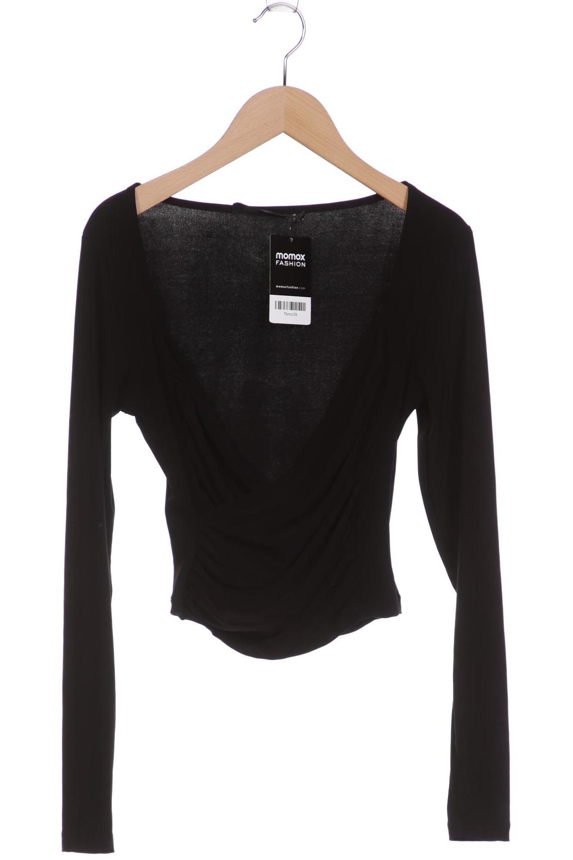 

Hallhuber Damen Langarmshirt, schwarz, Gr. 34