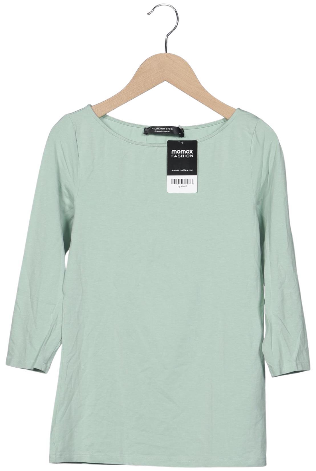 

Hallhuber Damen Langarmshirt, hellgrün, Gr. 34