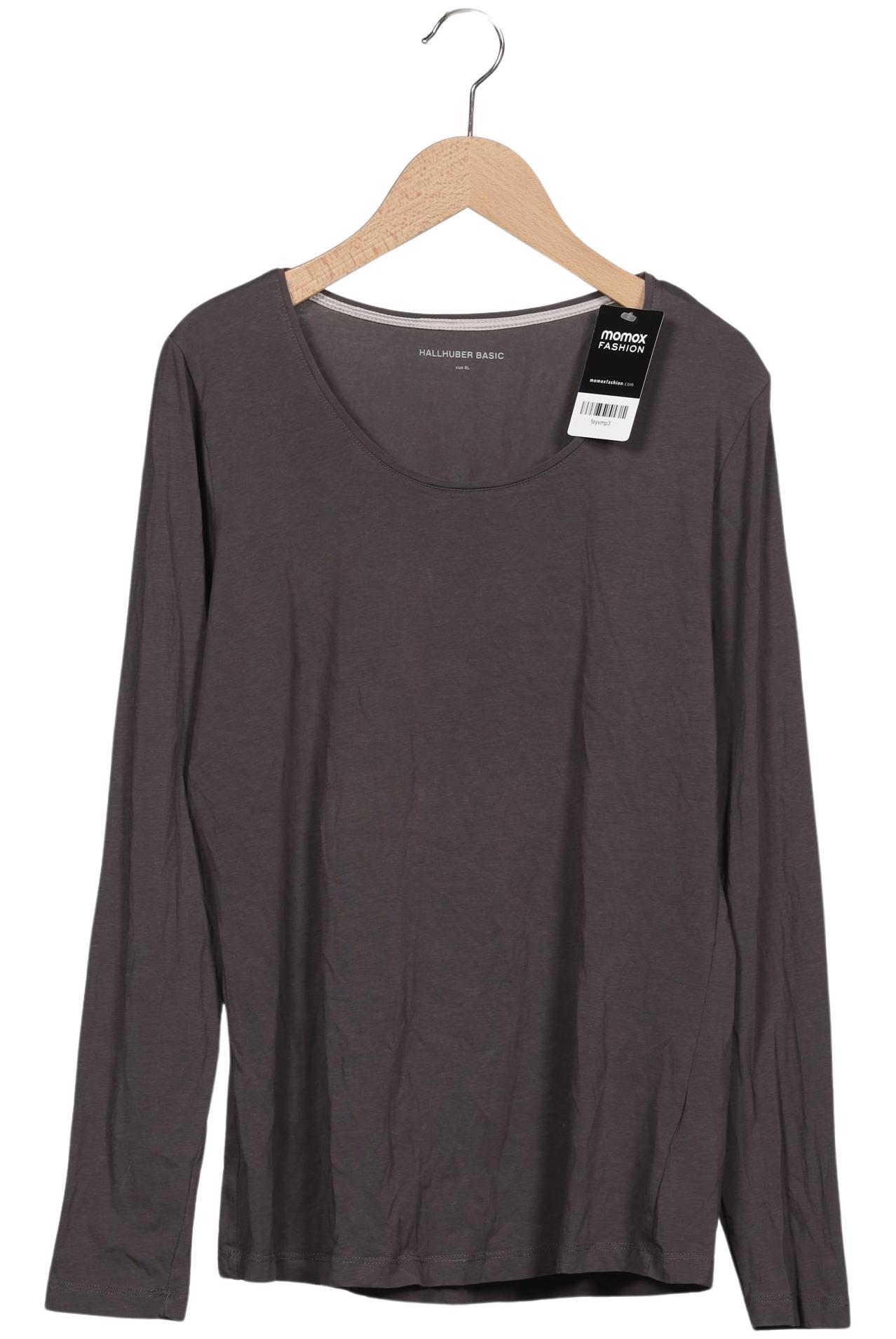 

Hallhuber Damen Langarmshirt, grau, Gr. 44