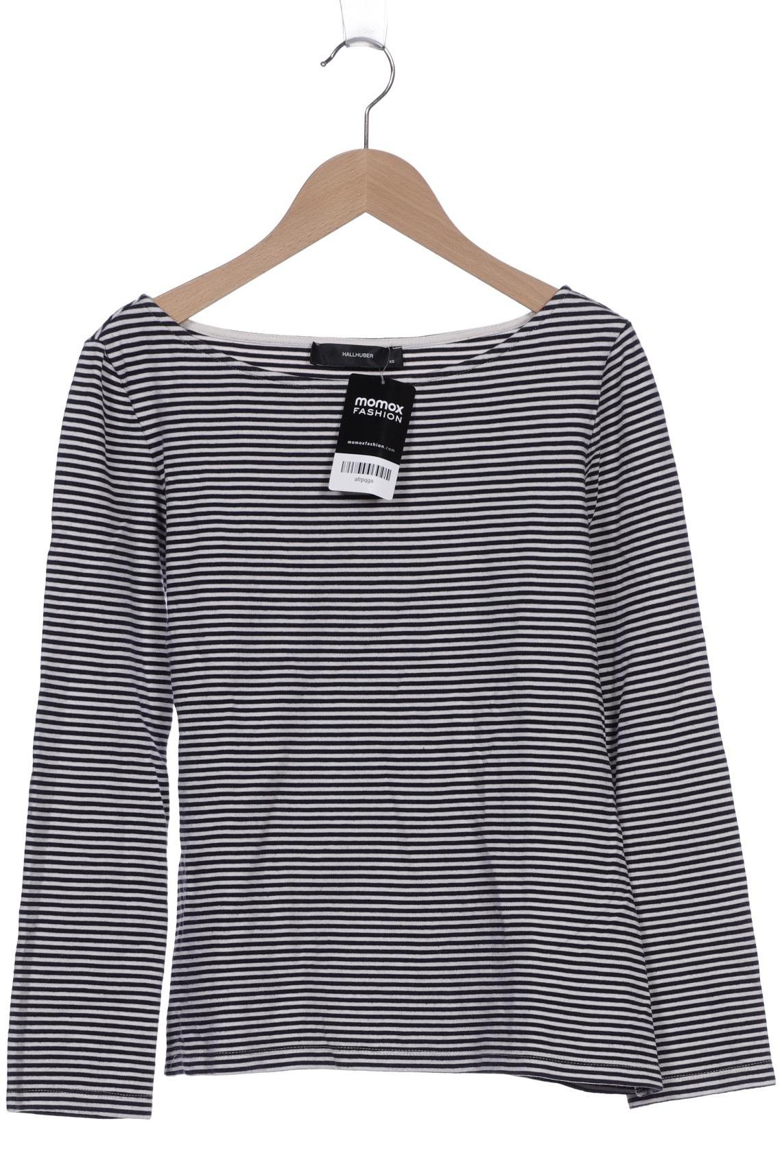 

Hallhuber Damen Langarmshirt, schwarz, Gr. 34